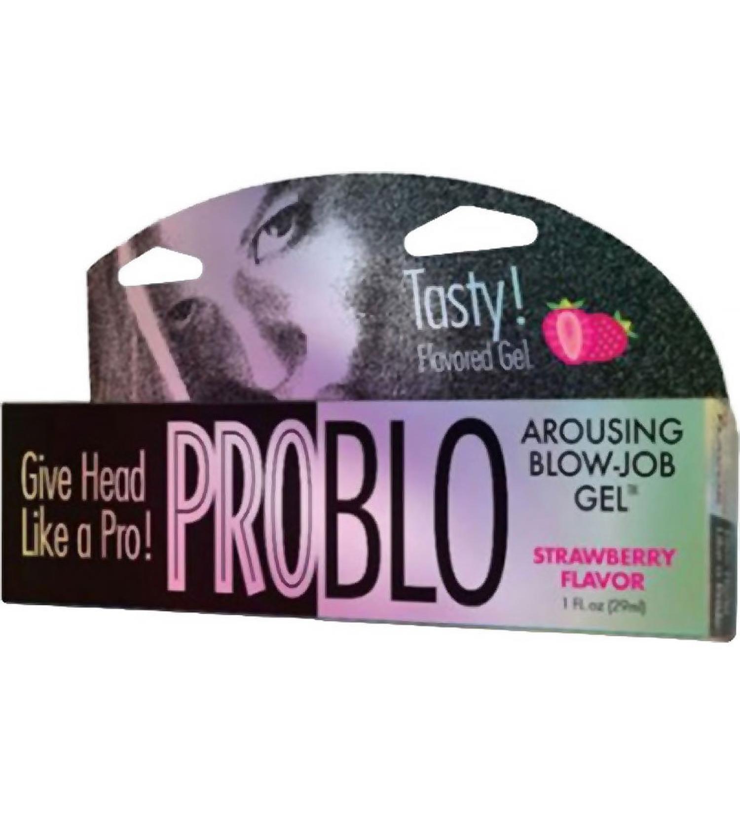 PROBLO AHH SOME BLOW JOB GEL STRAWBERRY 1 OZ - Buy Online on SooperMarket.com