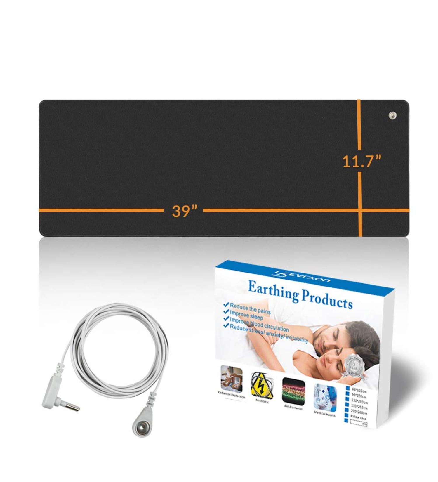 Grounding Mat for Better Sleep and Working Grounding Pad for Less Pain Reduce Stress Grounding Sheet (11.7IN * 39IN) - Buy Online on SooperMarket.com