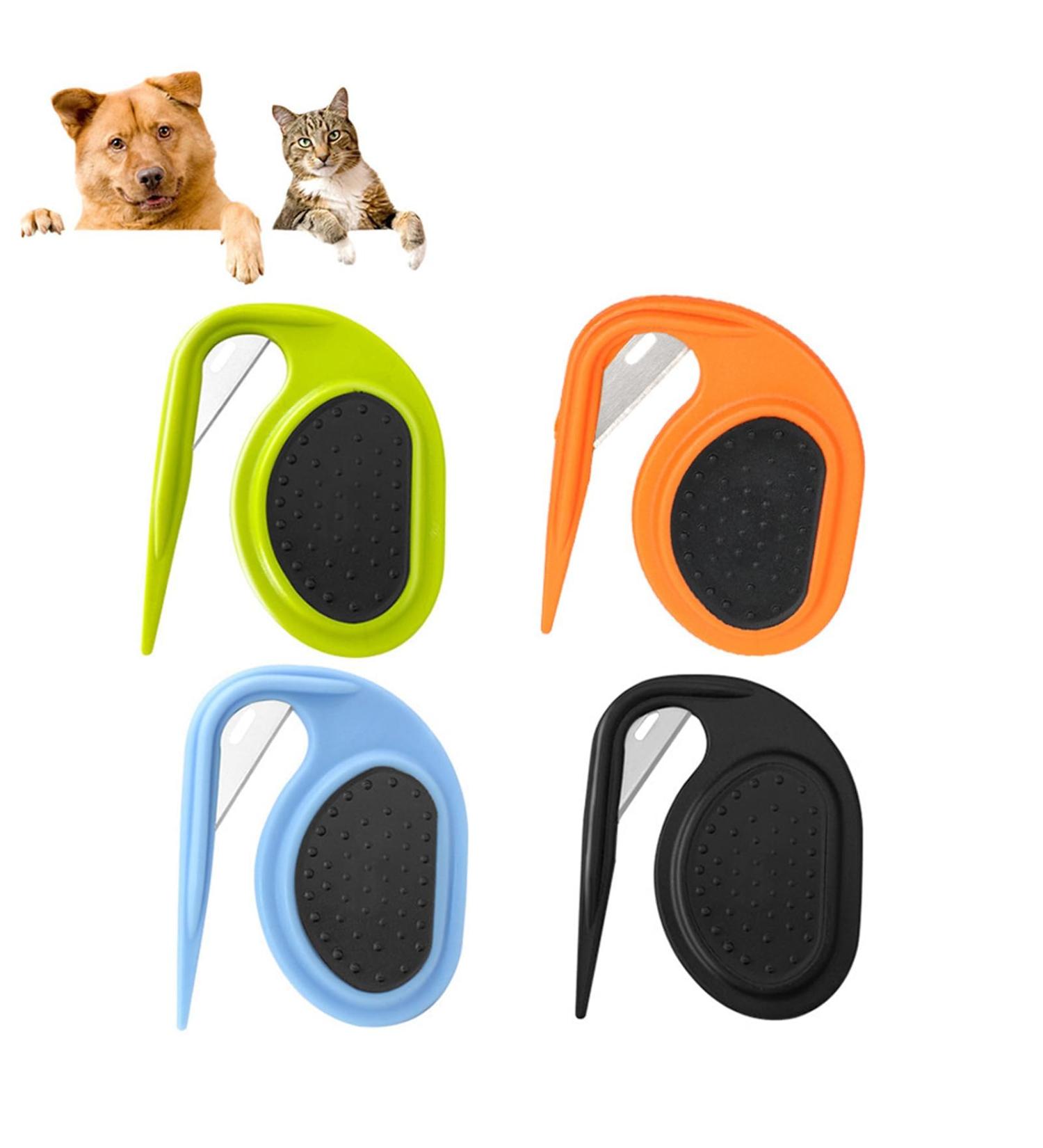 2024 New Pet Knotting Comb for Cats - 3-in-1 Hair Removal & Massage Tool - Effortlessly Remove Matted & Loose Fur (4PCS-A+B+C) - Buy Online on SooperMarket.com