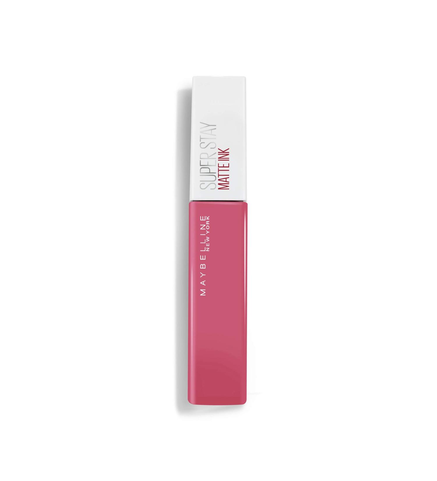 Maybelline Superstay Matte Ink Liquid Lipstick - Long-Lasting Matte Finish in Inspirer (125) - 5 ml | International Shipping Available - Buy Online on SooperMarket.com