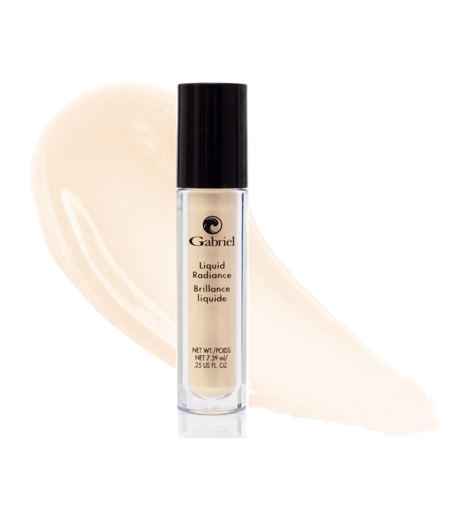 Gabriel Cosmetics Liquid Radiance Highlighter (Liquid Gold) - 0.25 Fl Oz - Natural, Vegan, Paraben-Free | Glowing Skin - Buy Online on SooperMarket.com