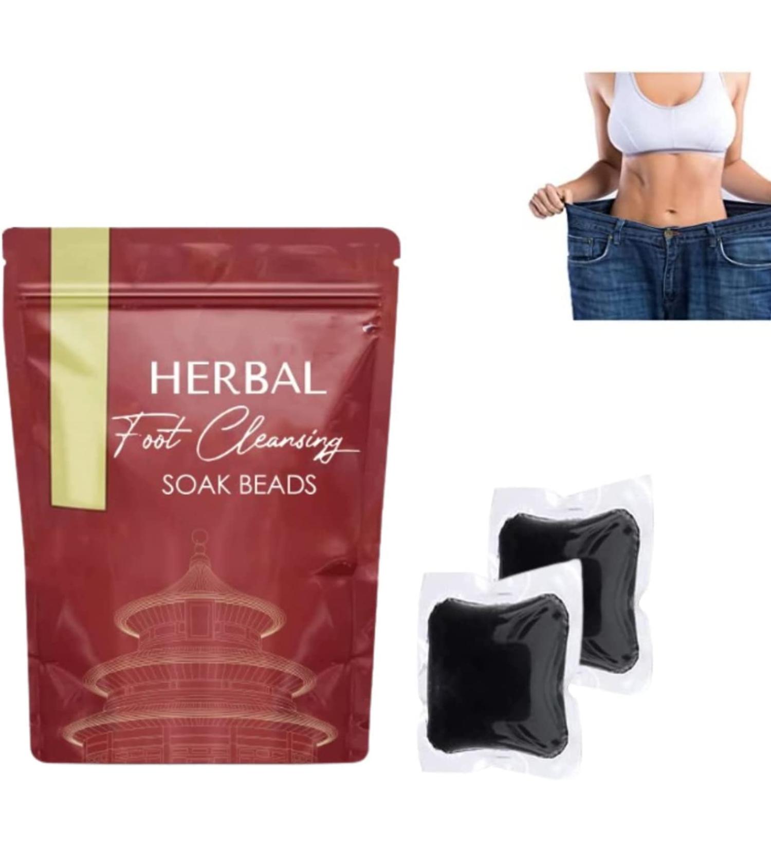 Herbal Detox&Shaping Cleansing Foot Soak Beads Herbal Detox and Shaping Foot Soak Beads Herbal Detox Cleansing Foot Soak Beads for Foot Care (1 Pack) - Buy Online on SooperMarket.com