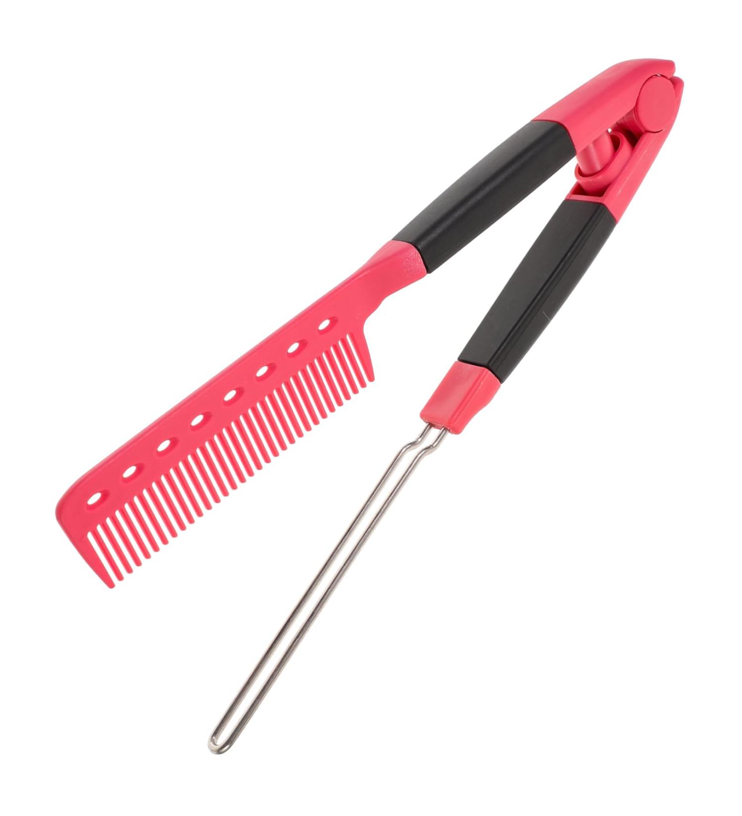 Angoily Folding Styling Comb - Smooth Straightener Hair Tool & Salon Wisking Comb for Women | Multipurpose Alloy Design | 23.5X3X2CM - Ideal for Shower & Everyday Use - Buy Online on SooperMarket.com