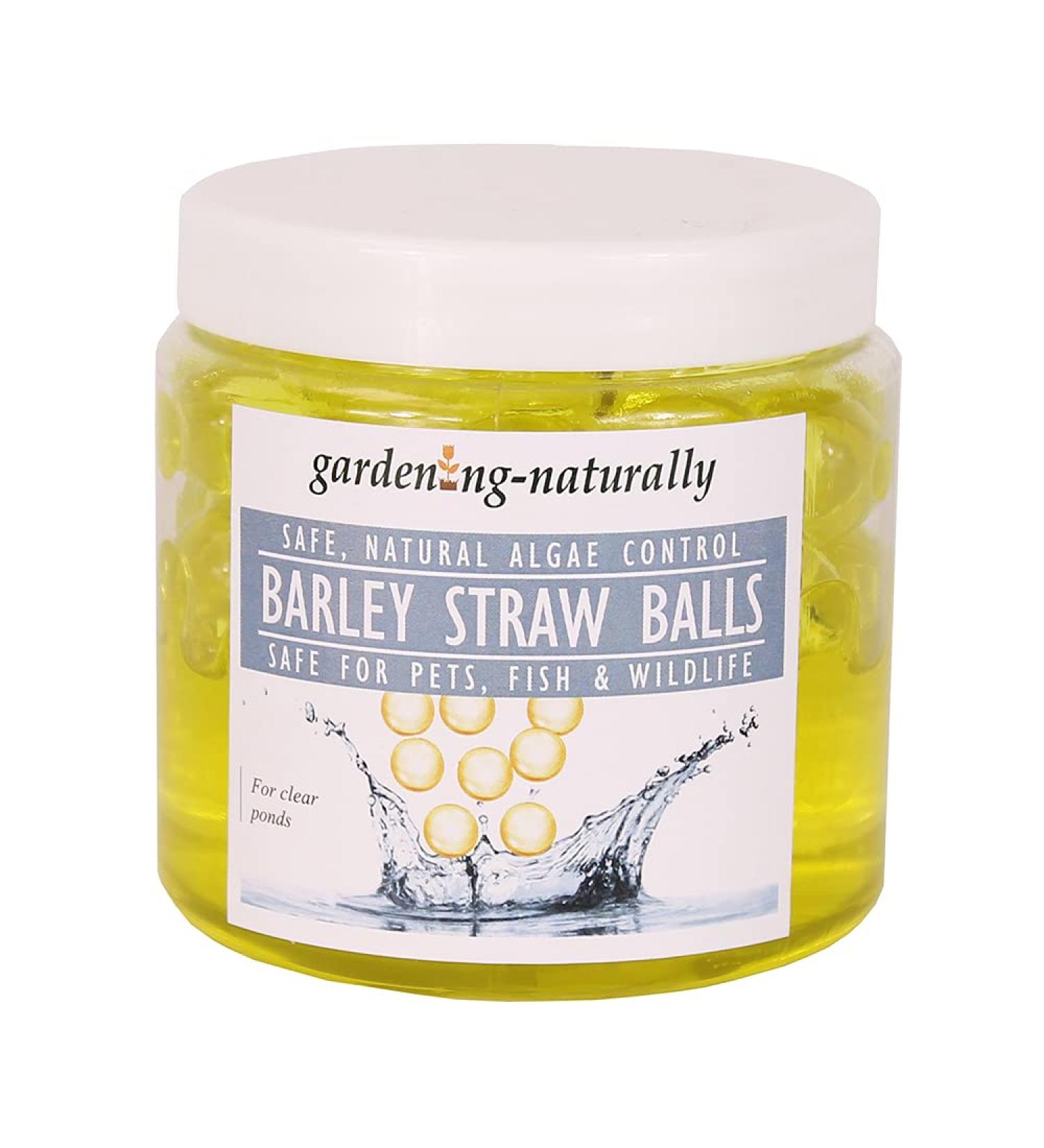Barley Straw Balls Natural Pond Cleaner for Water Green Algae and Blanketweed 300ml