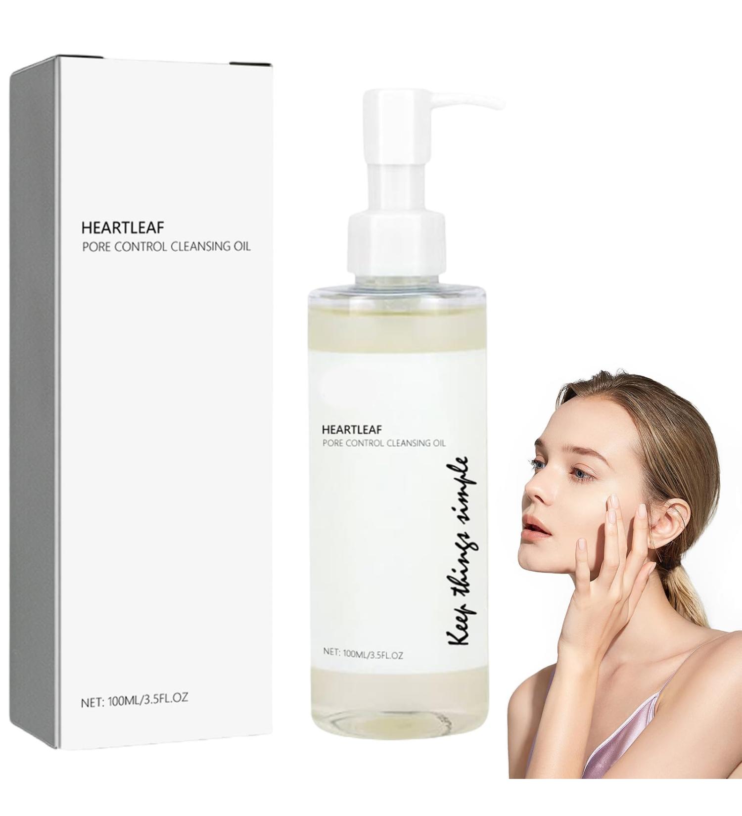 FunnAura 100ml Pore Control Cleansing Oil Mild Refreshing Blackhead Remover Cleansing Oil for Face all Skin Types - Buy Online on SooperMarket.com