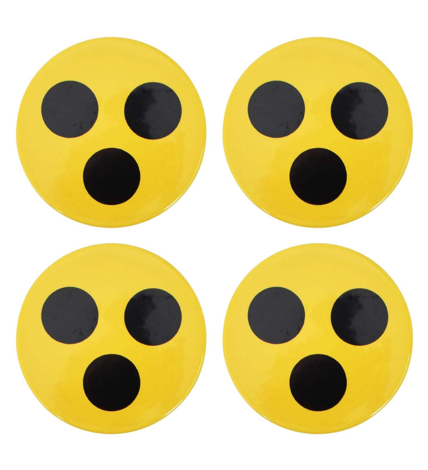 4 Pieces Blind Plug & Badge Set | Visual Impairment Help | 5.8 cm Diameter | International Shipping - Buy Online on SooperMarket.com