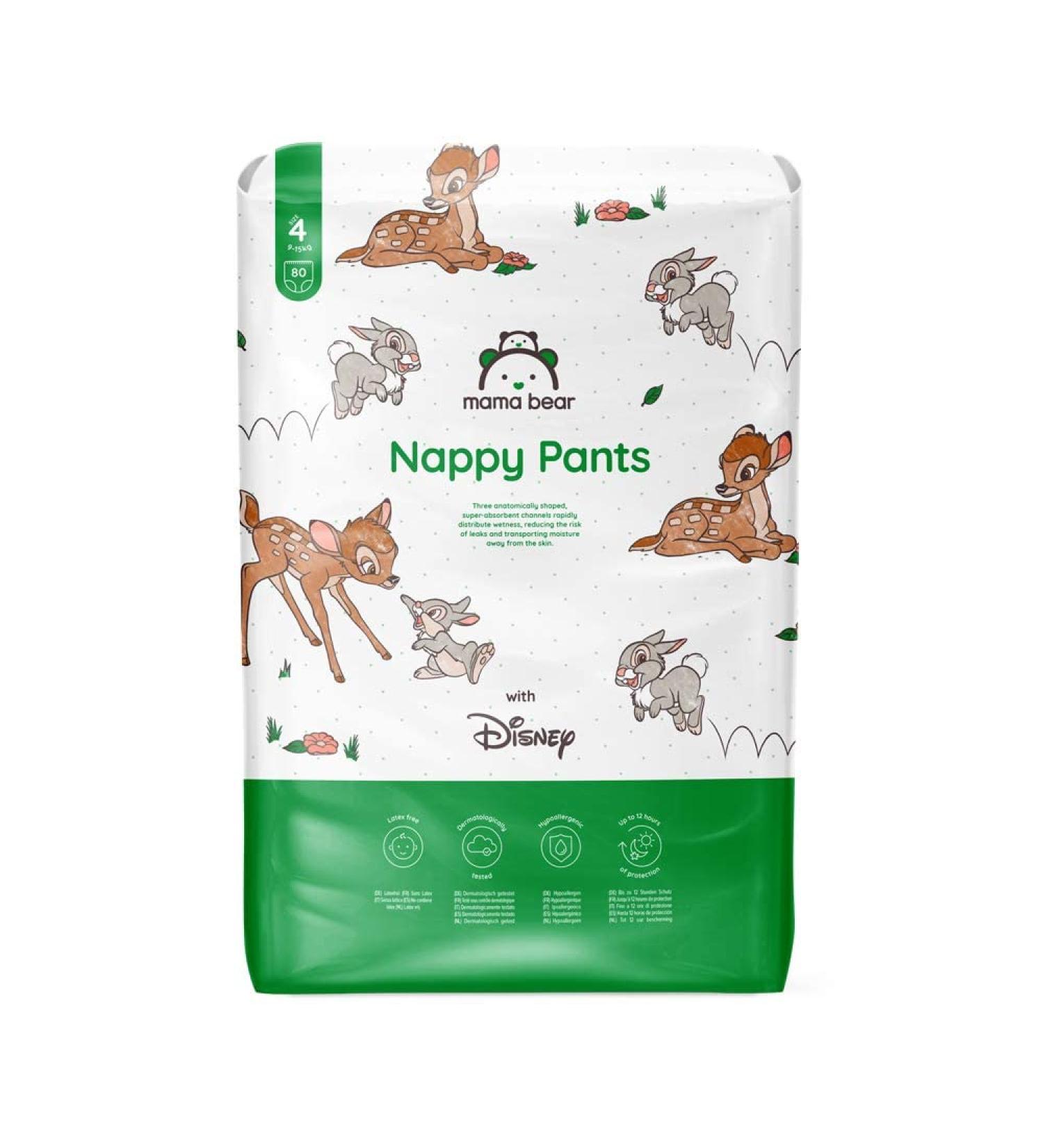 Amazon Mama Bear Disney Diaper Pants - Size 4 (9-15 kg) - 80 Count - International Shipping Available - Buy Online on SooperMarket.com