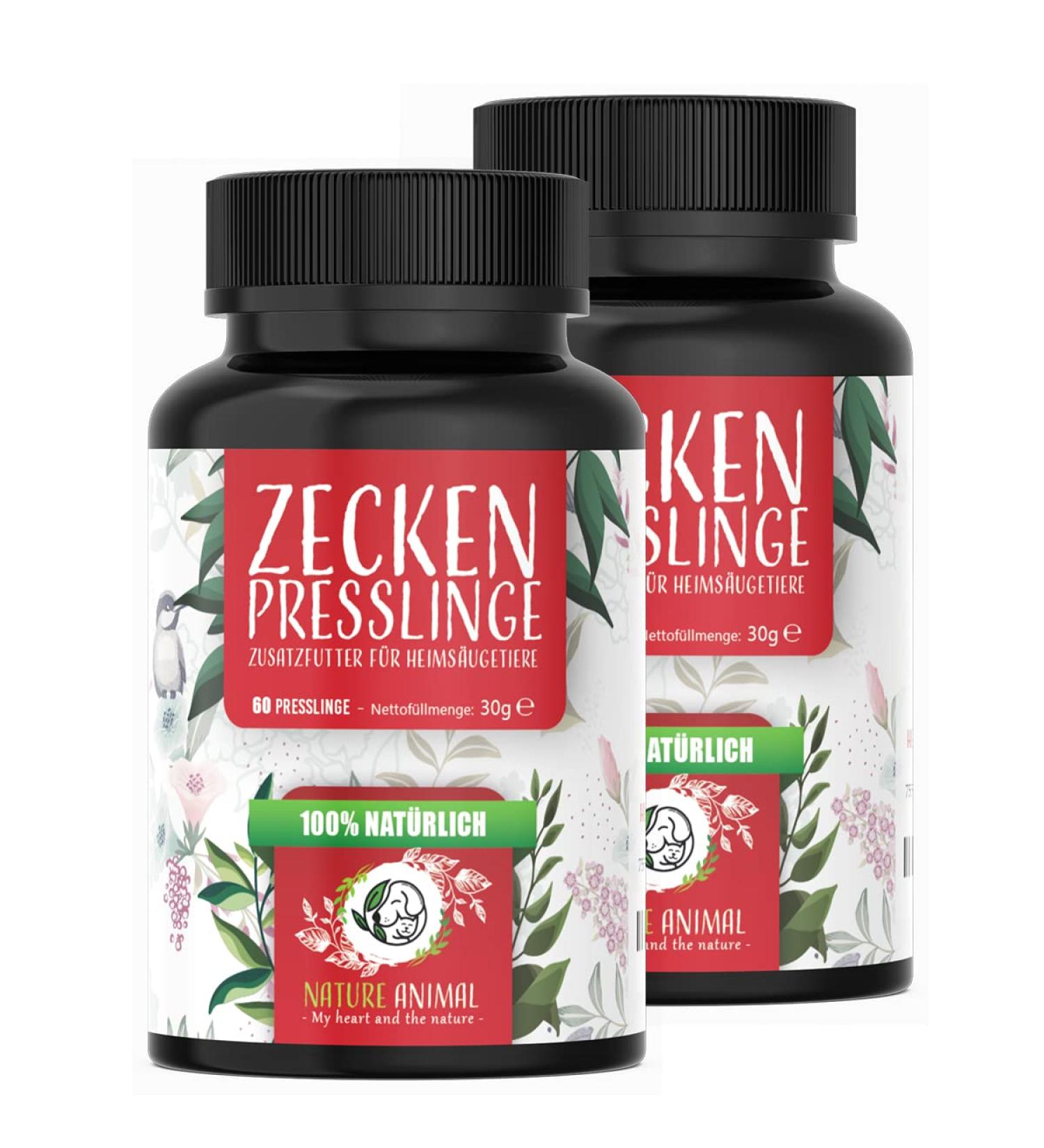 Nature Animal 2x Tick Protection for Dogs & Cats - Natural & Effective Immediate Defense - 2 Pack - Buy Online on SooperMarket.com
