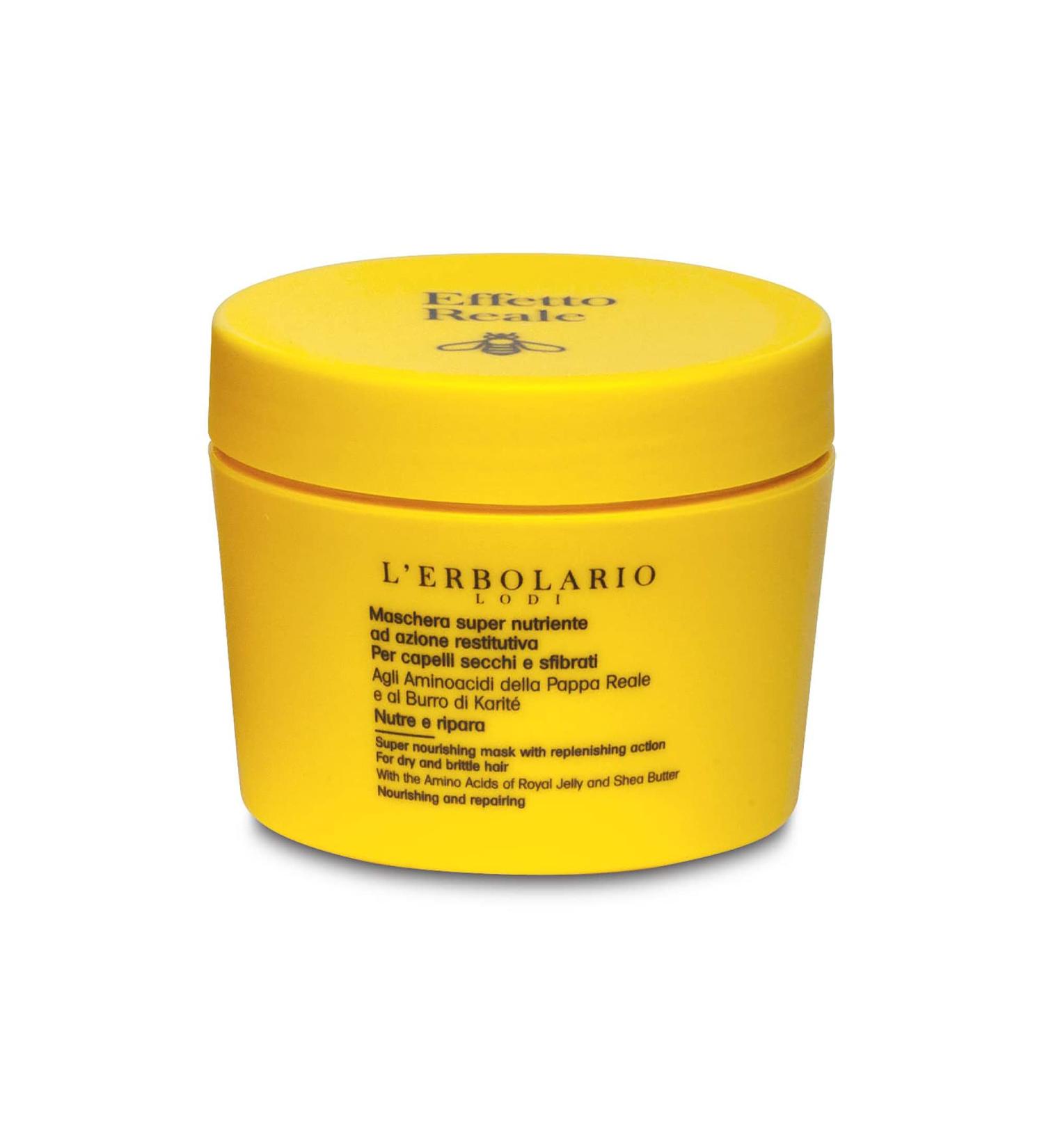 L'Erbolario Effetto Reale Intensive Nourishing Hair Pack | 150 ml | International Shipping Available - Buy Online on SooperMarket.com