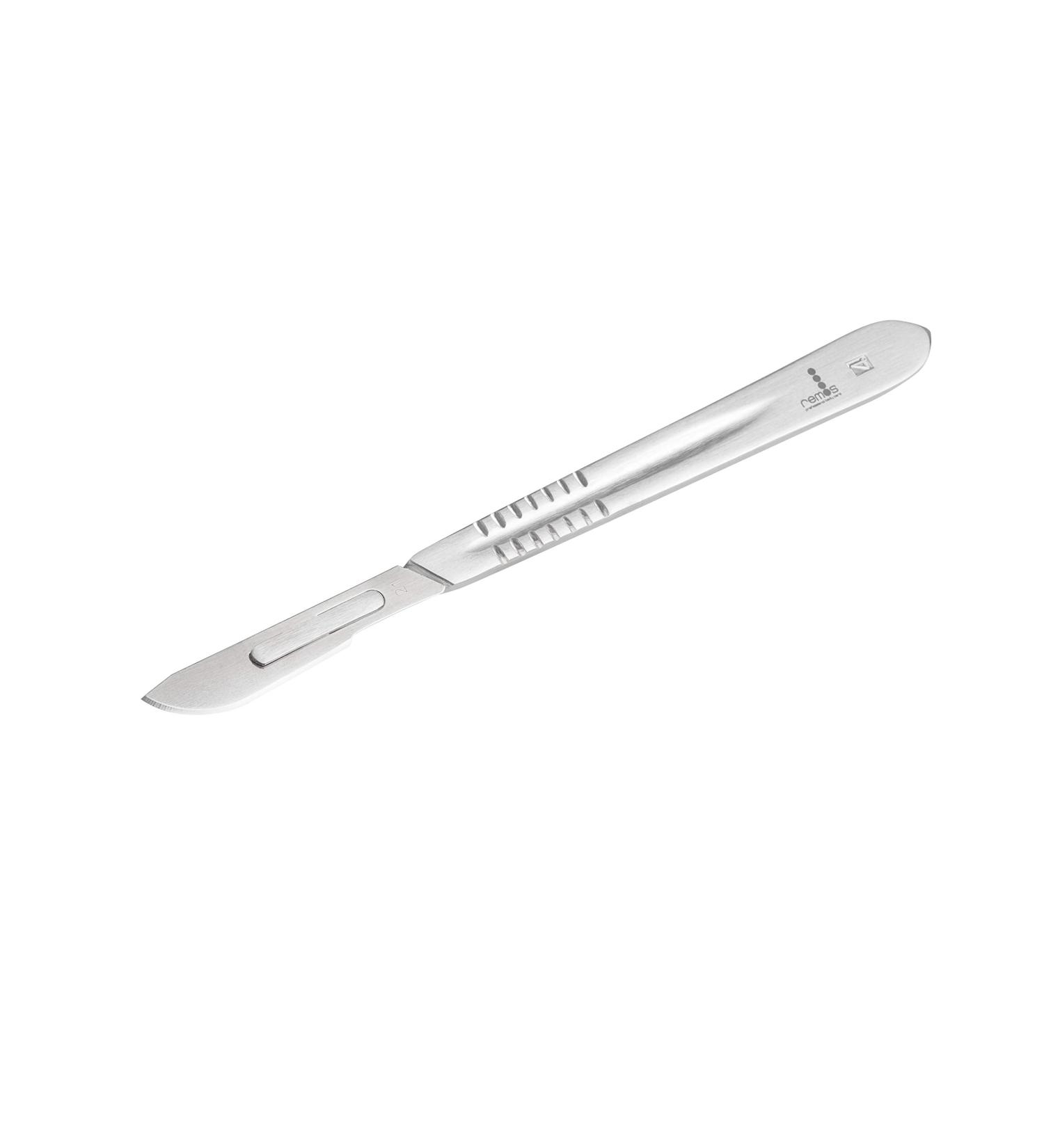 Buy REMOS No. 4 Stainless Steel Scalpel Holder 14 cm Compatible with Blades No. 20 21 22 23 26 | International Shipping Available - Buy Online on SooperMarket.com