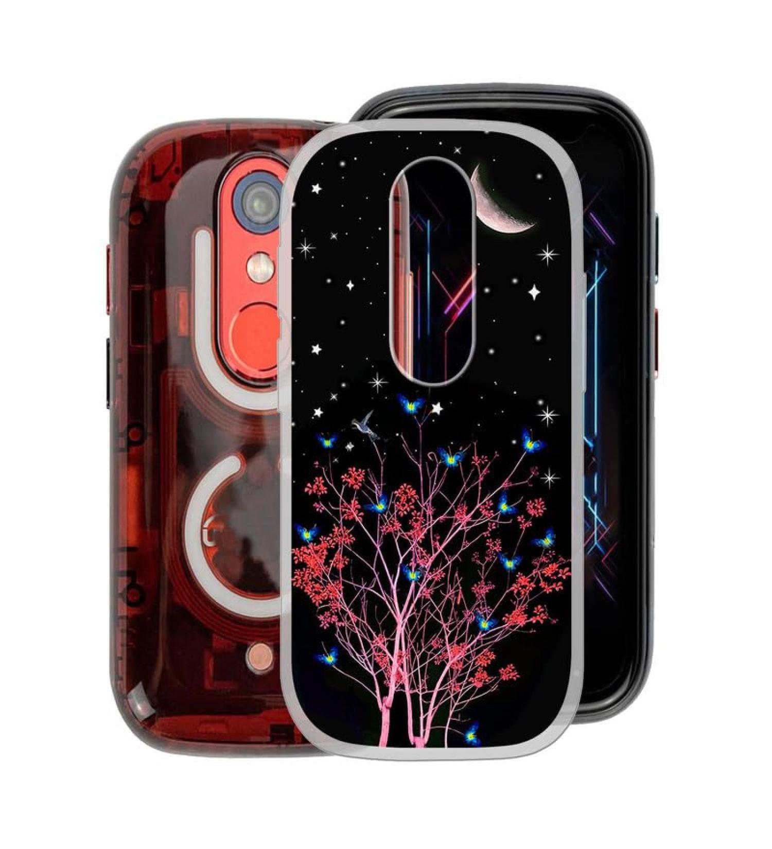KJYFOANI Phone Case for Unihertz Jelly Star (3.00") Shockproof Bumper Soft Cover Shell Ultra-Slim Stylish X Anti-Yellowing Protection Case for Unihertz Jelly Star for Women/Girl - Miracle - Buy Online on SooperMarket.com
