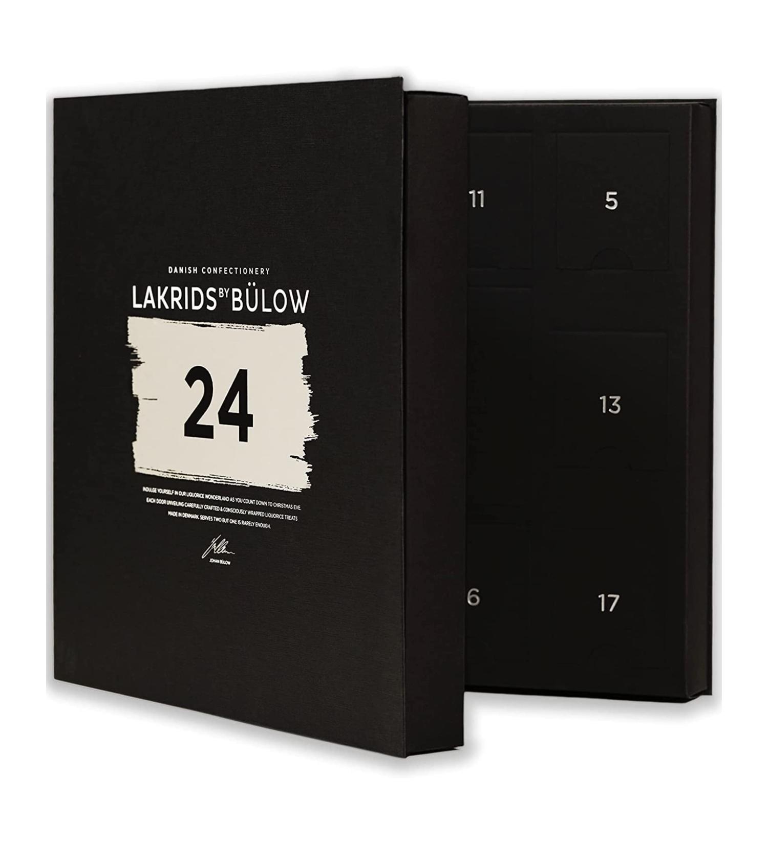 LAKRIDS BY BLOW Gourmet Licorice Advent Calendar 2022 | 12.17 OZ | Chocolate Coated Balls from Denmark - Buy Online on SooperMarket.com