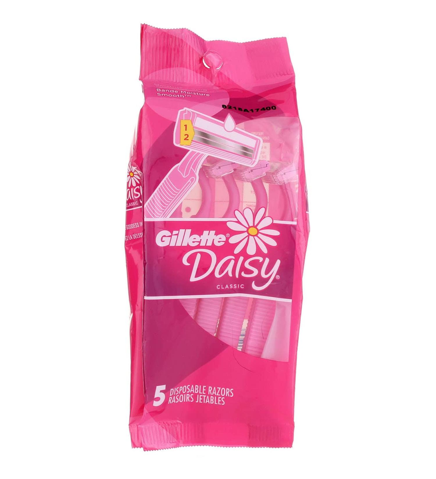 Procter & Gamble 1562800 Daisy Classic Disposable Women's Razor - 5 Count - Buy Online on SooperMarket.com