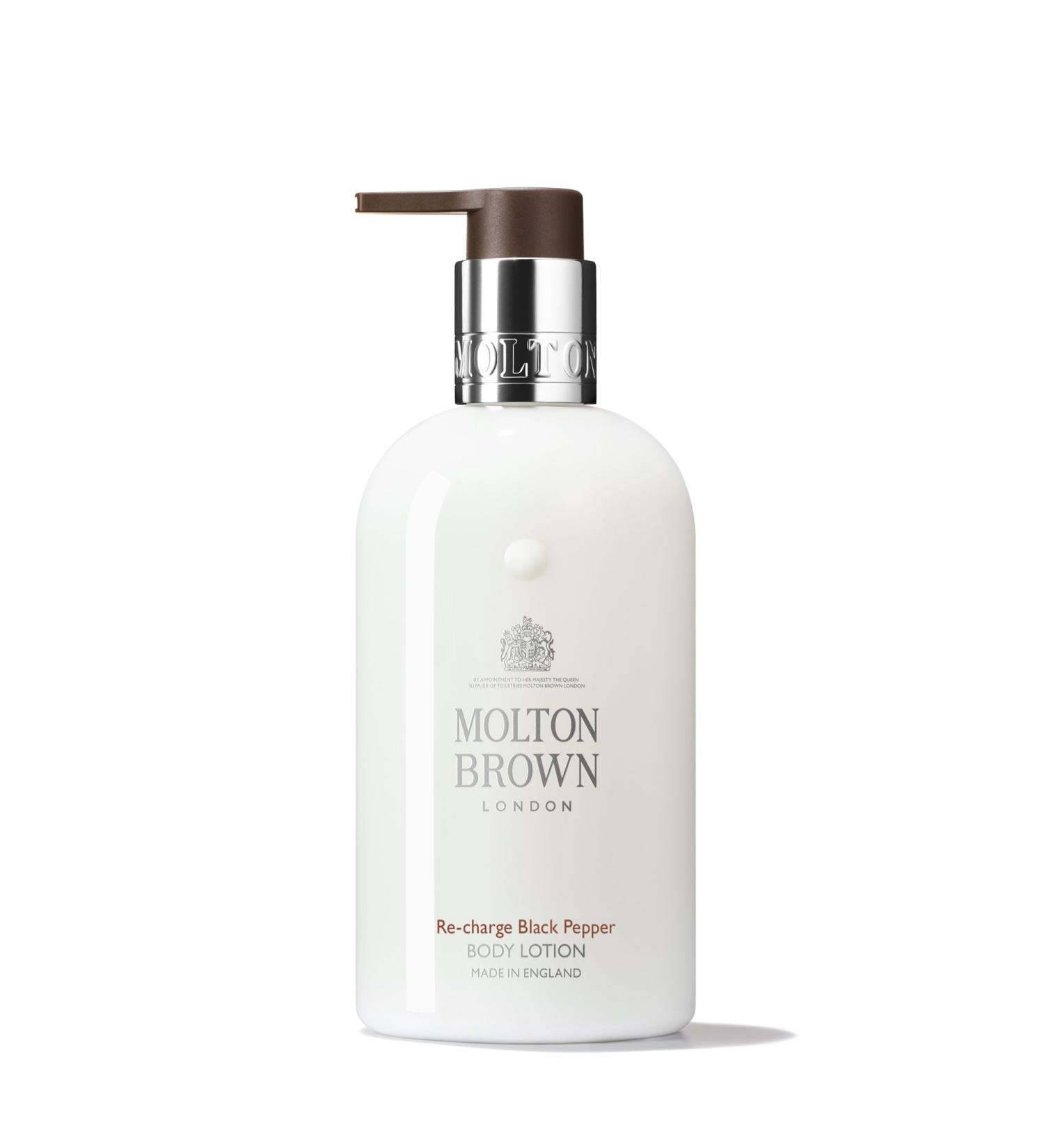 Molton Brown Re-charge Black Pepper Body Lotion - Luxurious Hydration for Men - Buy Online on SooperMarket.com
