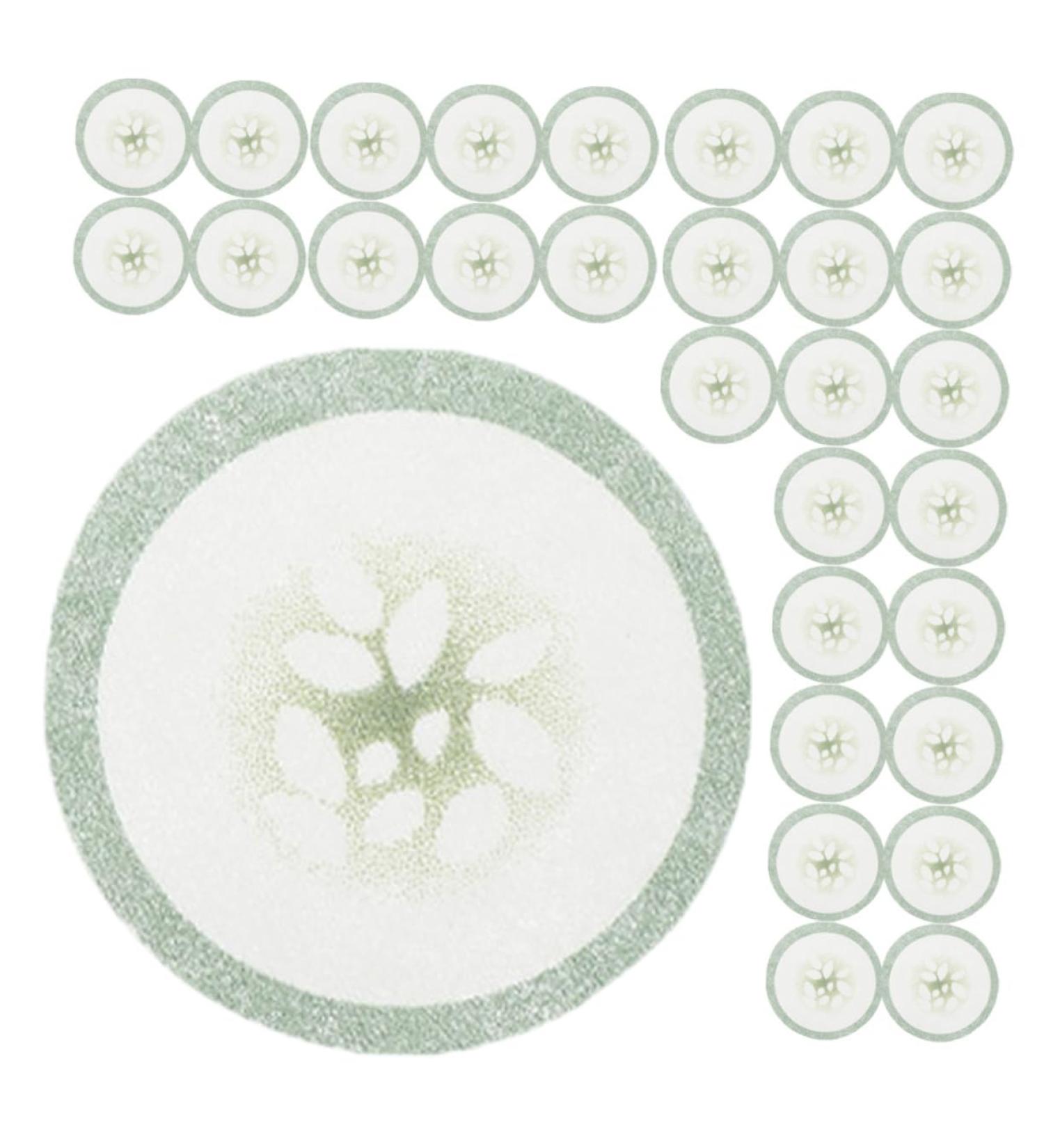 200pcs Cucumber Eye Masks - Women s Eye Care Pads for Hydration & Relaxation | Non-Woven Skincare Patches - Buy Online on SooperMarket.com