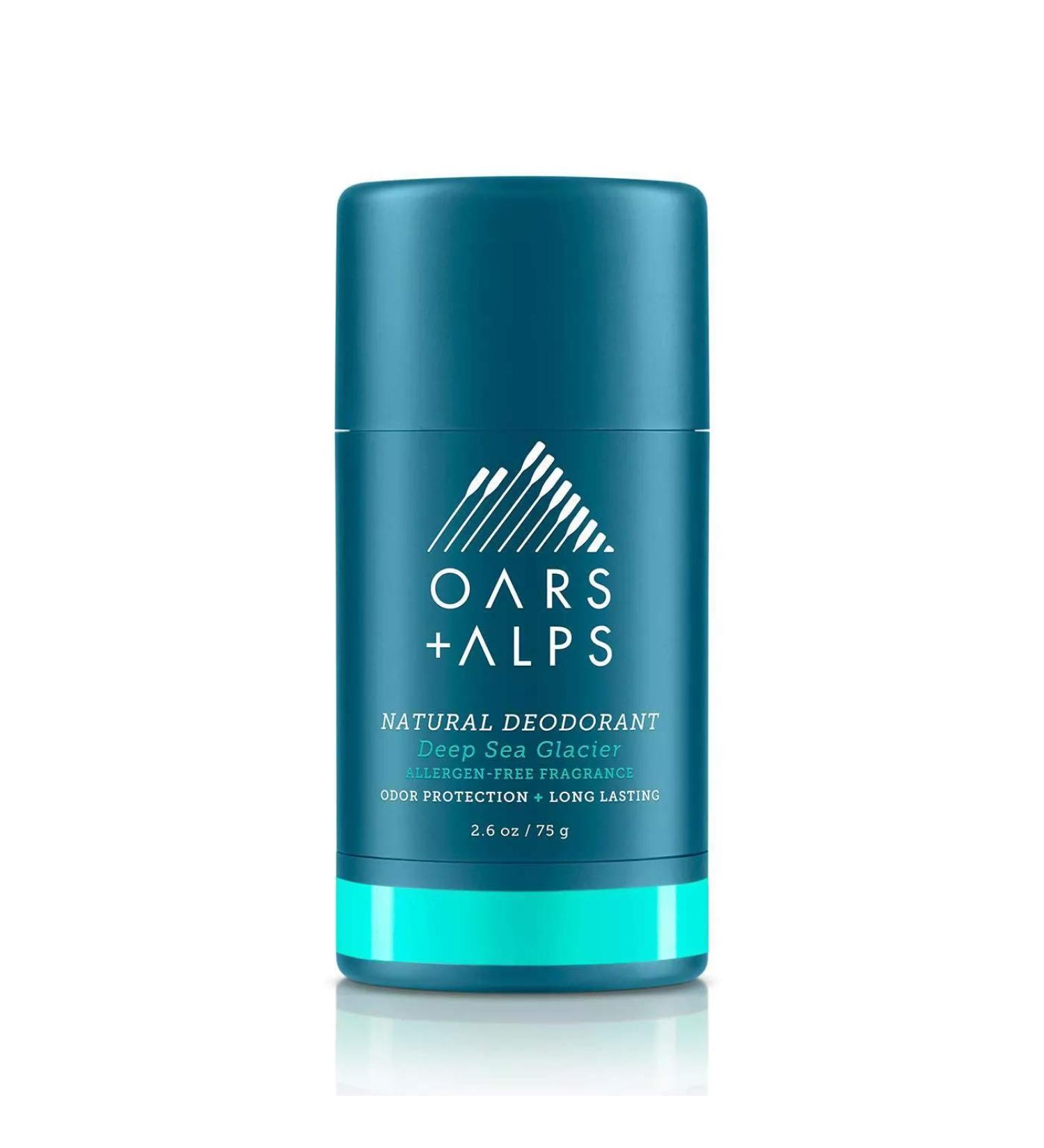 Oars + Alps Aluminum-Free Deodorant for Men and Women - Dermatologist Tested, Sensitive Skin Formula - Travel Size Deep Sea Glacier 2.6 Oz - 1 Pack - Buy Online on SooperMarket.com