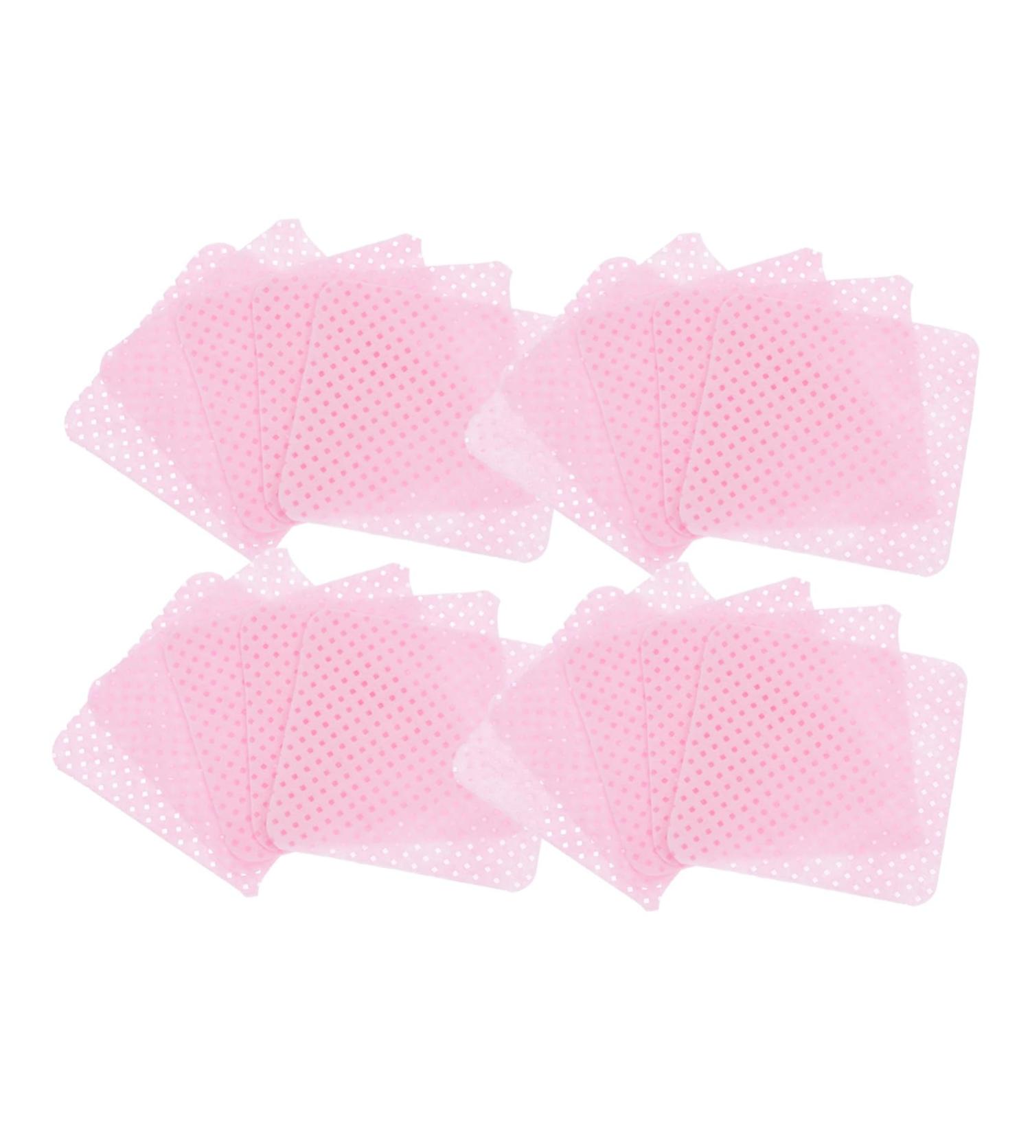 Mikinona 2 Boxes Nail Wipes Gel Nail Polish Cleaning Wipes Travel Wipes Travel Nail Polish Remover Gel Nail Remover Polish Remover Pads Glue Wipes Dip Polish Remover Nail Pads Cotton 4.80X4.80X0.10CM Pink - Buy Online on SooperMarket.com