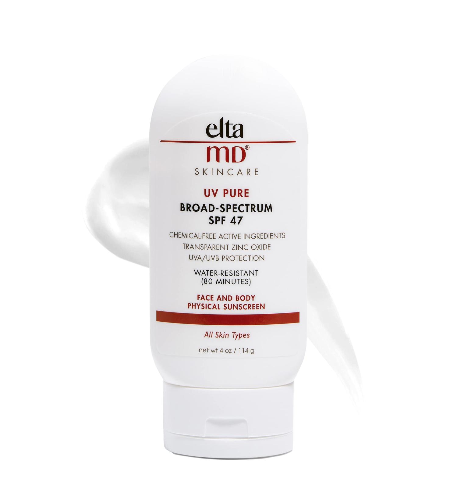 EltaMD UV Pure SPF 47 Kids Sunscreen | Mineral Sunscreen for Kids | Oil-Free & Water Resistant | 4.0 oz Tube - Buy Online on SooperMarket.com