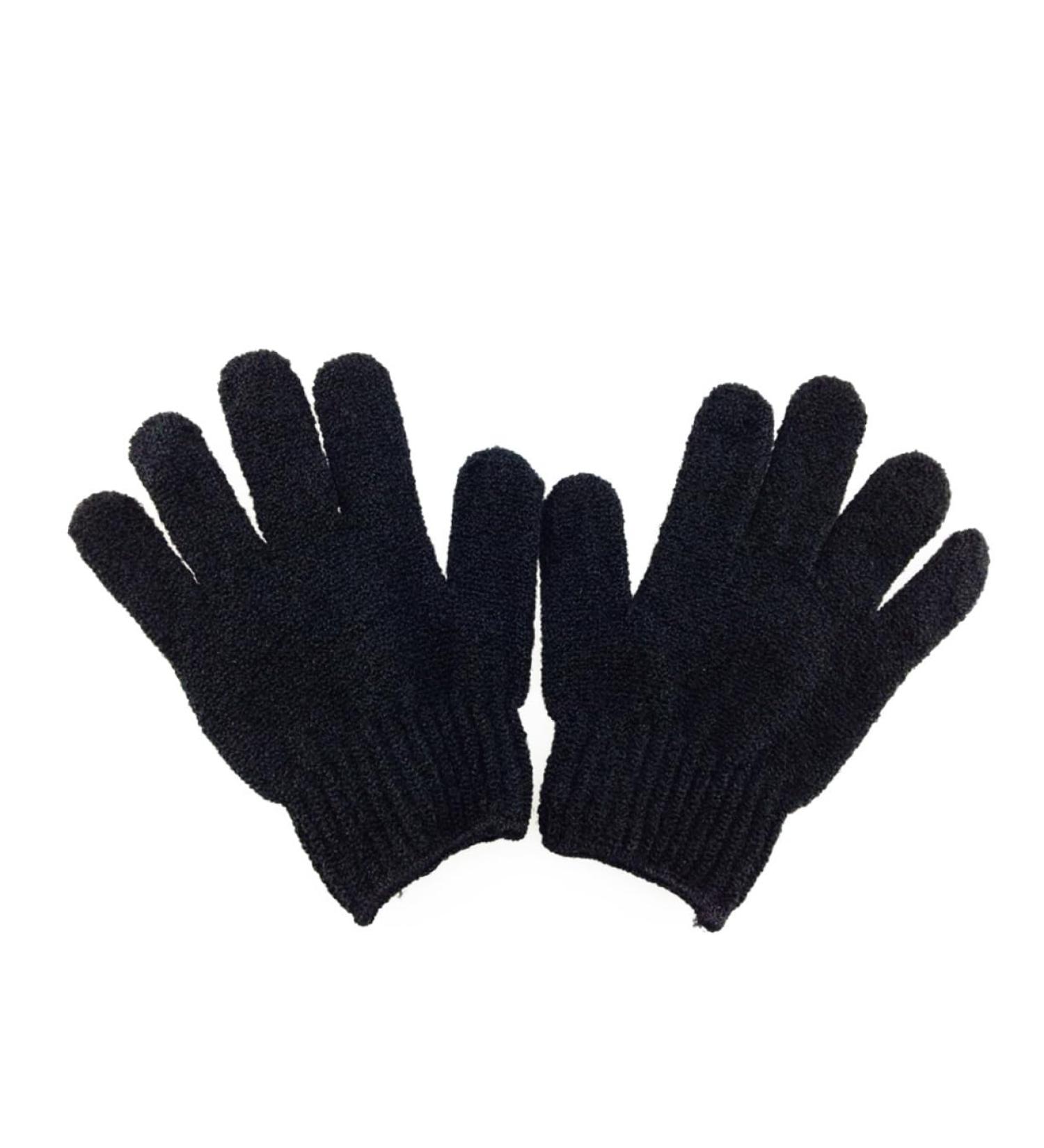 minkissy Pair Bath Gloves Exfoliating Gloves Body Shower Gloves Take a Bath