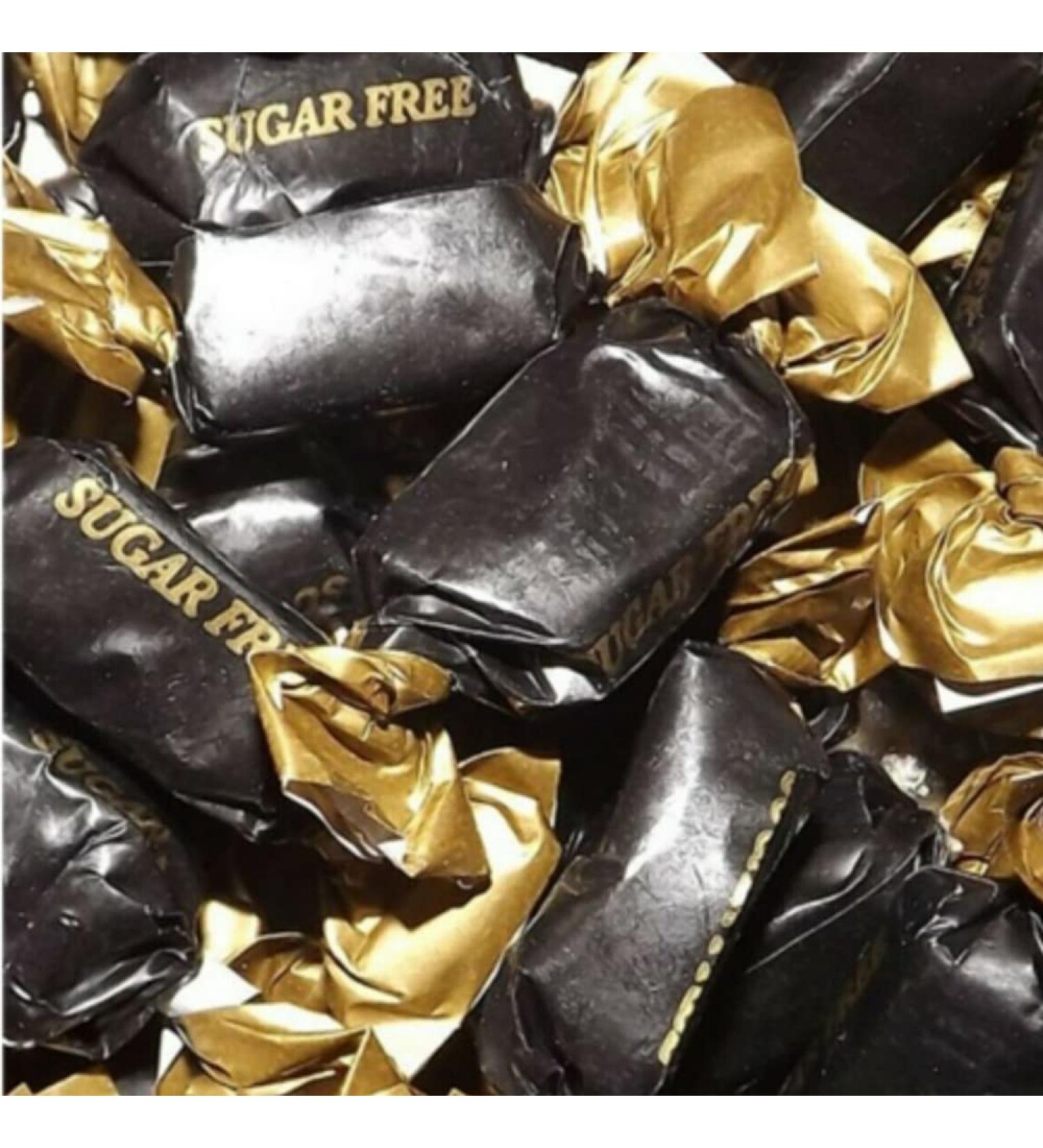 Sugar Free Wrapped Liquorice Toffee 500 Gram Bag (1/2 Kilo) - Buy Online on SooperMarket.com
