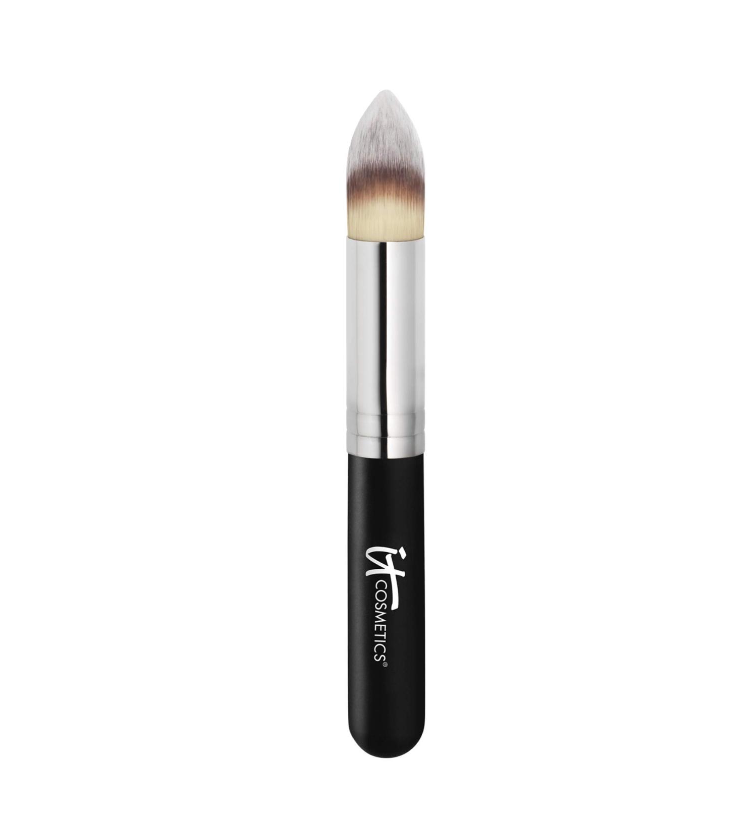 IT Cosmetics Heavenly Luxe Pointed Precision Complexion Brush #11 - for Cream & Powder Makeup - Pro-Hygienic Bristles - Buy Online on SooperMarket.com