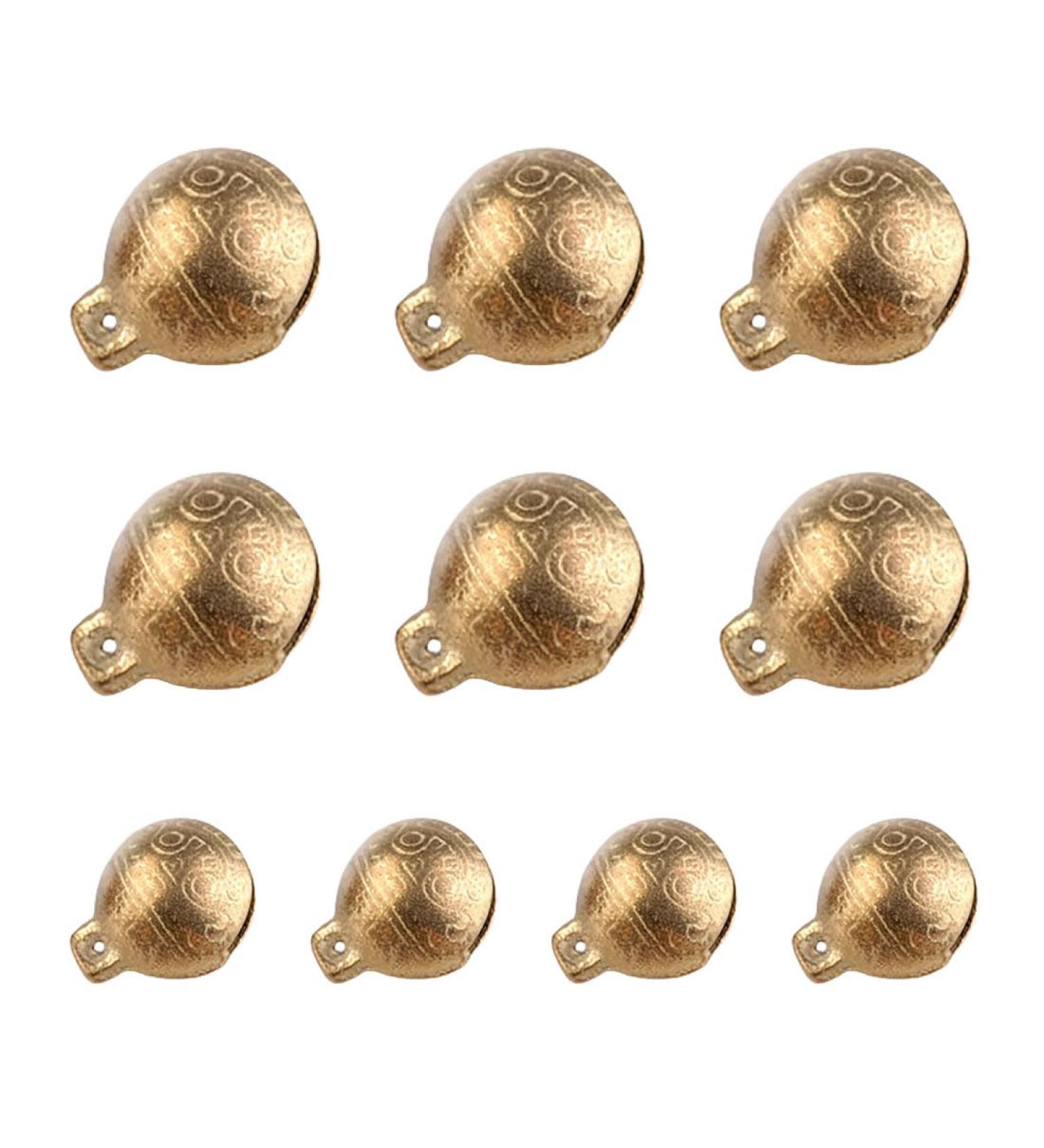 KGDUYC Brass Ring Bells - 10Pcs 25mm Dog and Cat Tracking Bells | Premium Pet Safety Accessories - Buy Online on SooperMarket.com