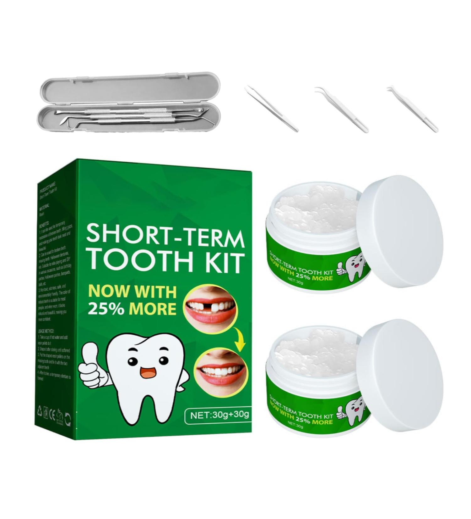 Funnaura Teeth Filling Repair Kit Permanent with Tweezers Temporary Tooth Filler for Missing Broken Fake Chipped Toothy - Buy Online on SooperMarket.com
