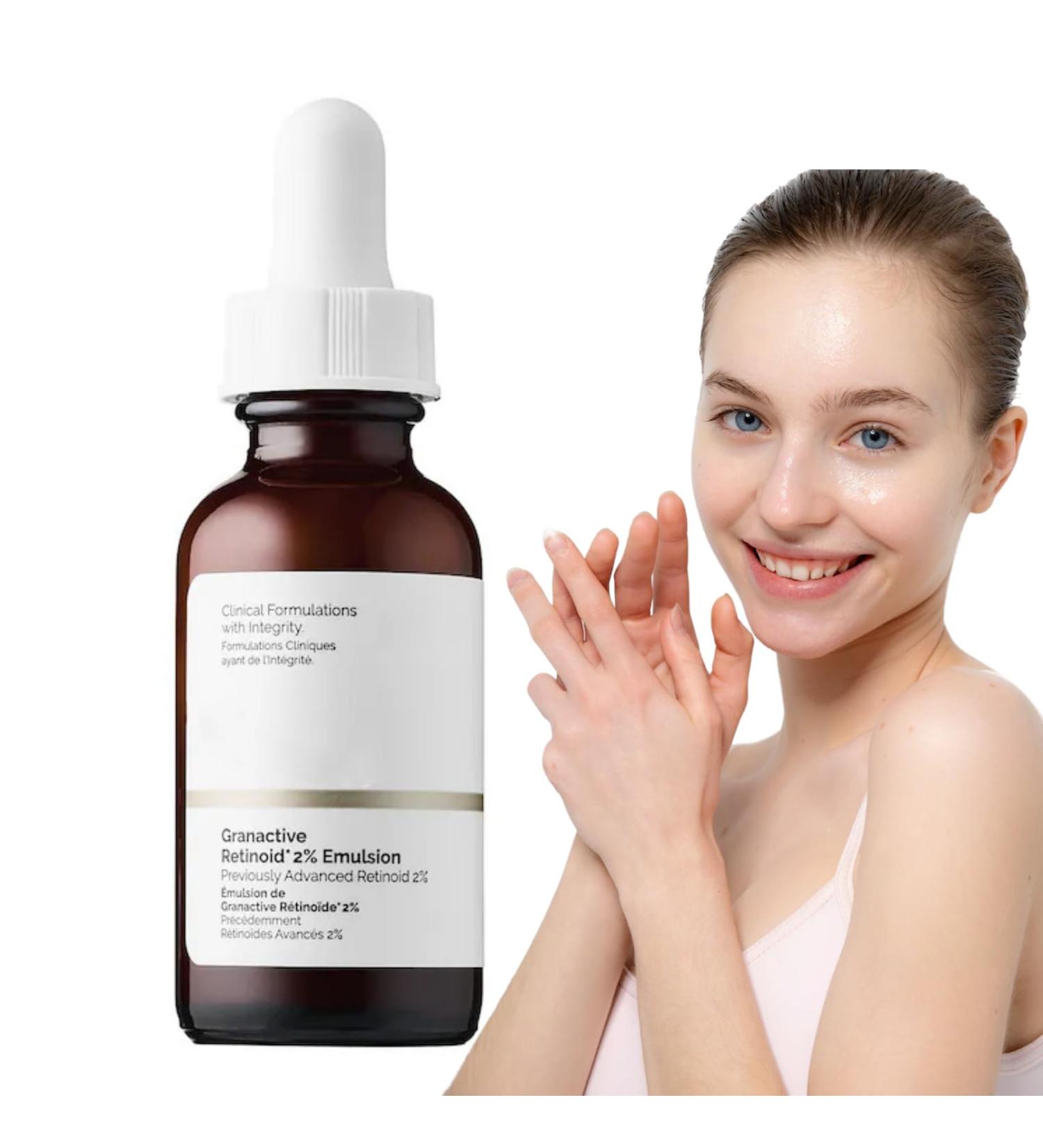 Face Moisturiser Retinoid 2% Emulsion Retinol Serum High Strength for Face Retinol Face Serum Anti Wrinkle Serum Fade Fine Lines Acne Reduced Skin Repair Serum for Women & Men 30ml 1PC Retinoid 2% Emulsion - Buy Online on SooperMarket.com