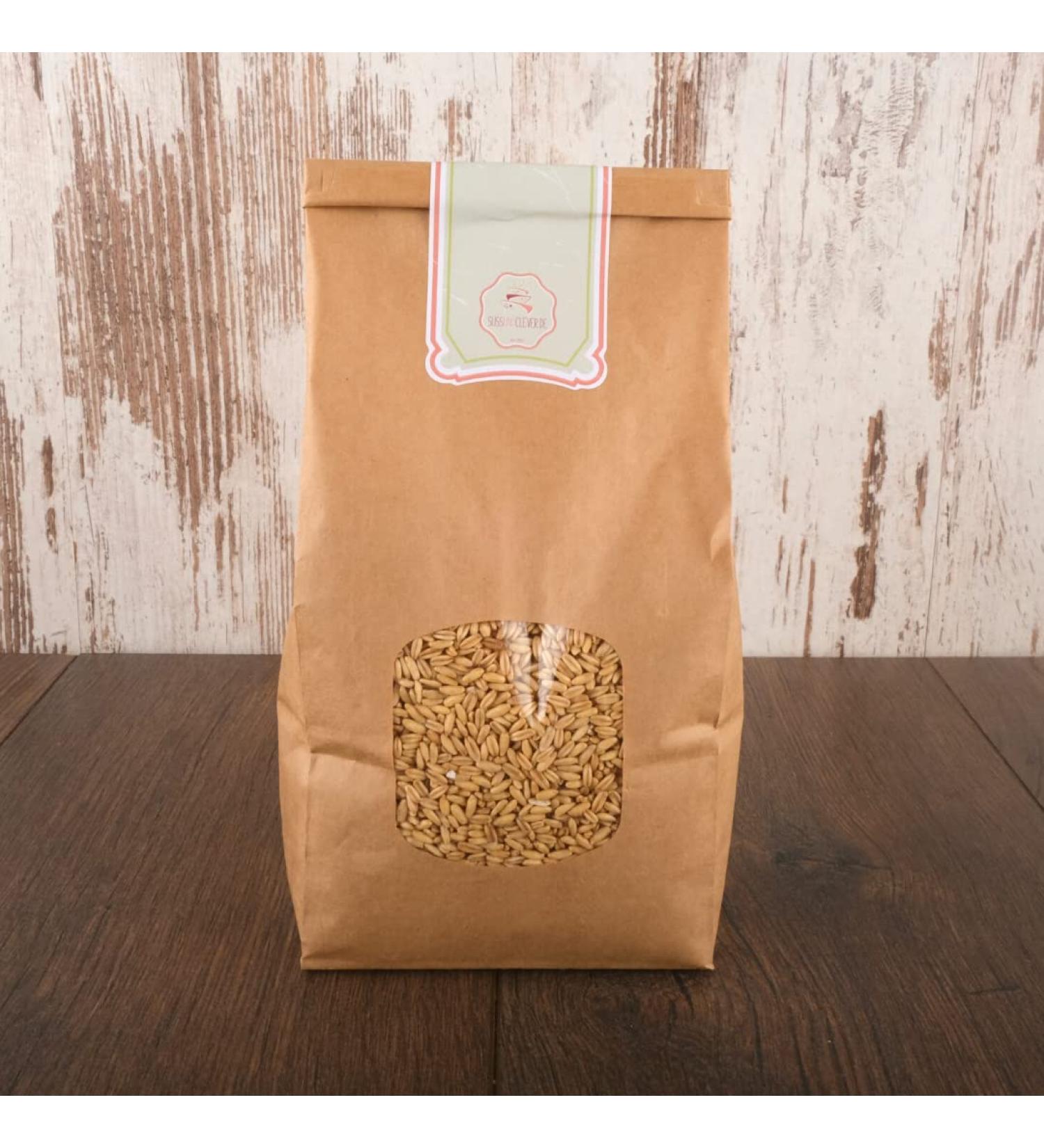 S ssundclever.de Bio Nakedhafer - Germinable Organic Oats 1kg | Eco-Friendly Plastic-Free Packaging from Germany - Buy Online on SooperMarket.com
