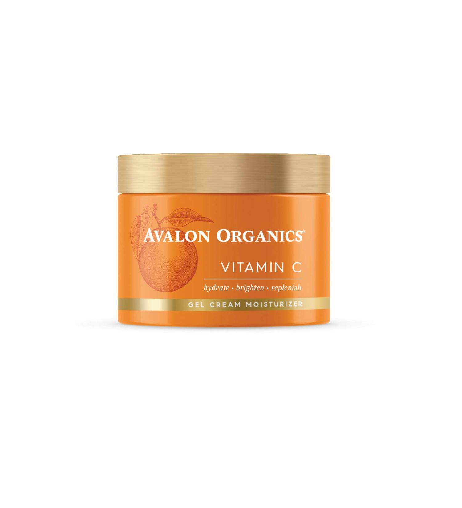 Avalon Organics Vitamin C Gel Cream Moisturizer 1.7 oz - Brightening & Hydrating - Buy Online on SooperMarket.com