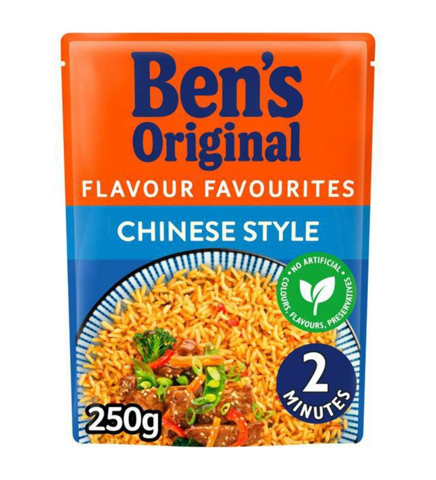 MASBens Original Chinese Style Microwave Rice 250g-Food