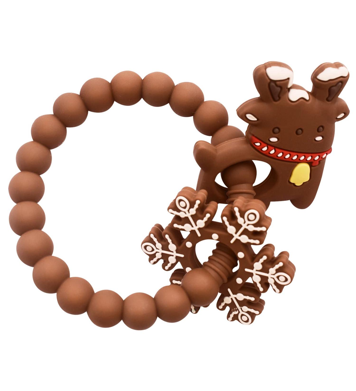 Christmas Teether & Rattles Blind Box Set for Baby's First Christmas (2PC) - Buy Online on SooperMarket.com