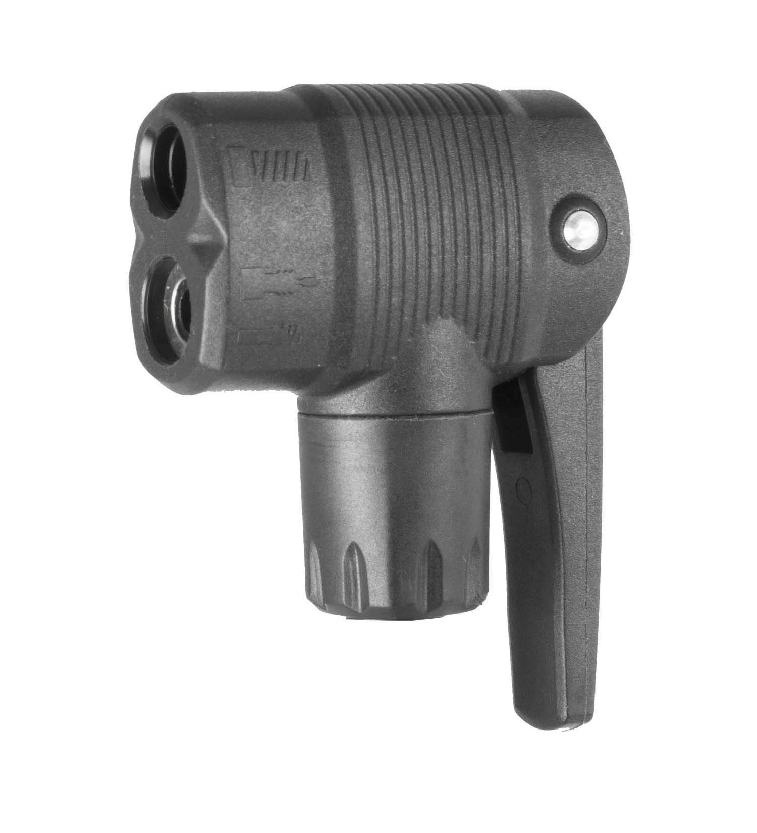 Beto Replacement Double Pump Head - Black | High-Quality Bike Pump Accessory - Buy Online on SooperMarket.com
