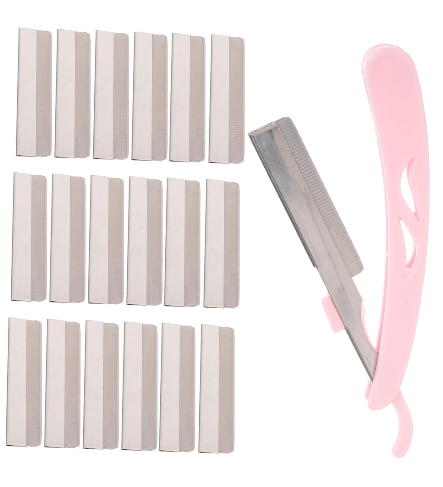 Hemoton Eyebrow Trimming Blade Set | Women's Face Razor & Hair Remover Tool | Perfect for Shaping Brows & Facial Hair | International Shipping Available - Buy Online on SooperMarket.com