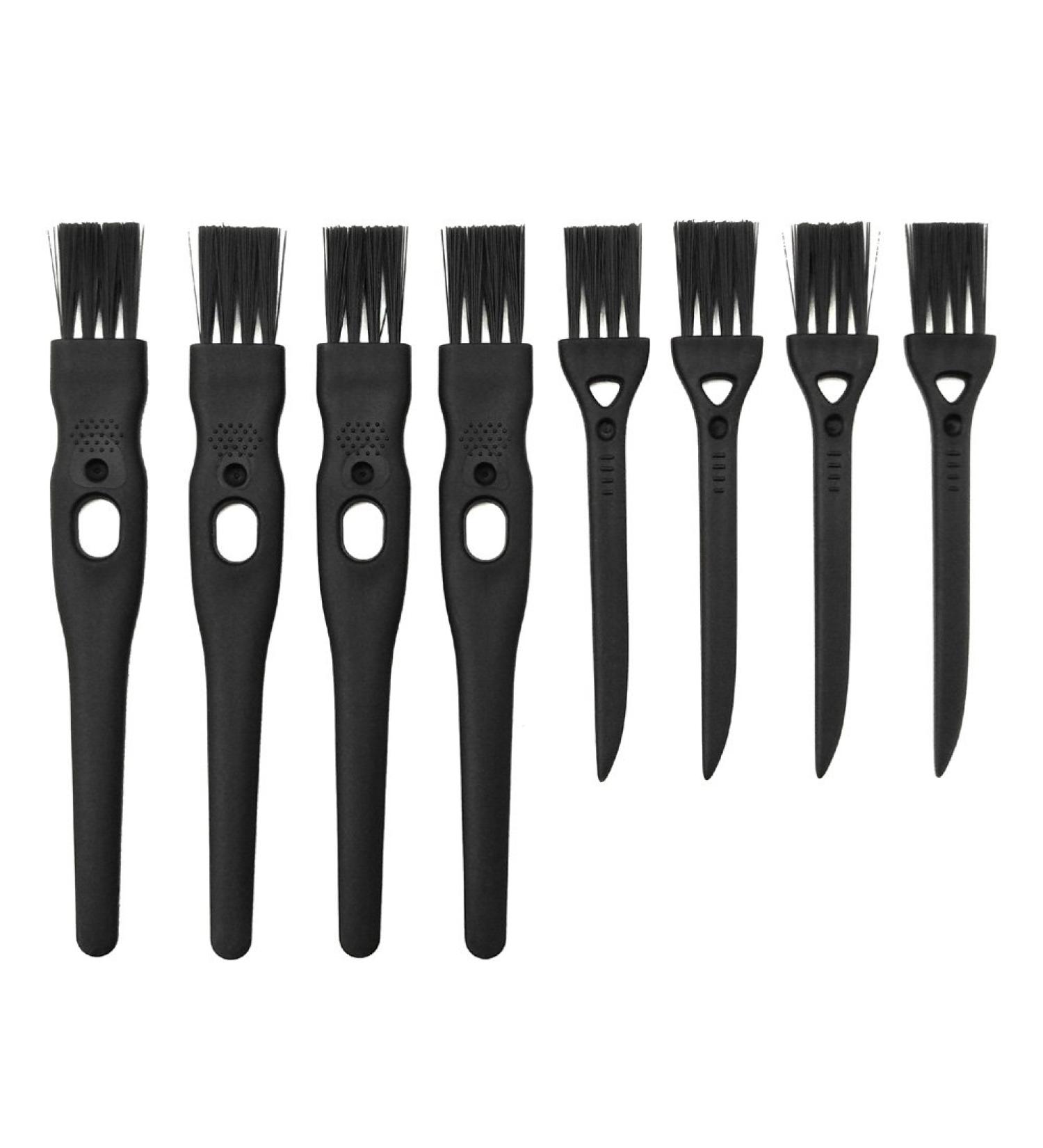GFDesign Electric Shaver Cleaning Brushes - Set of 8 Black Nylon Bristle Razor Cleaner with PP Handle - Buy Online on SooperMarket.com