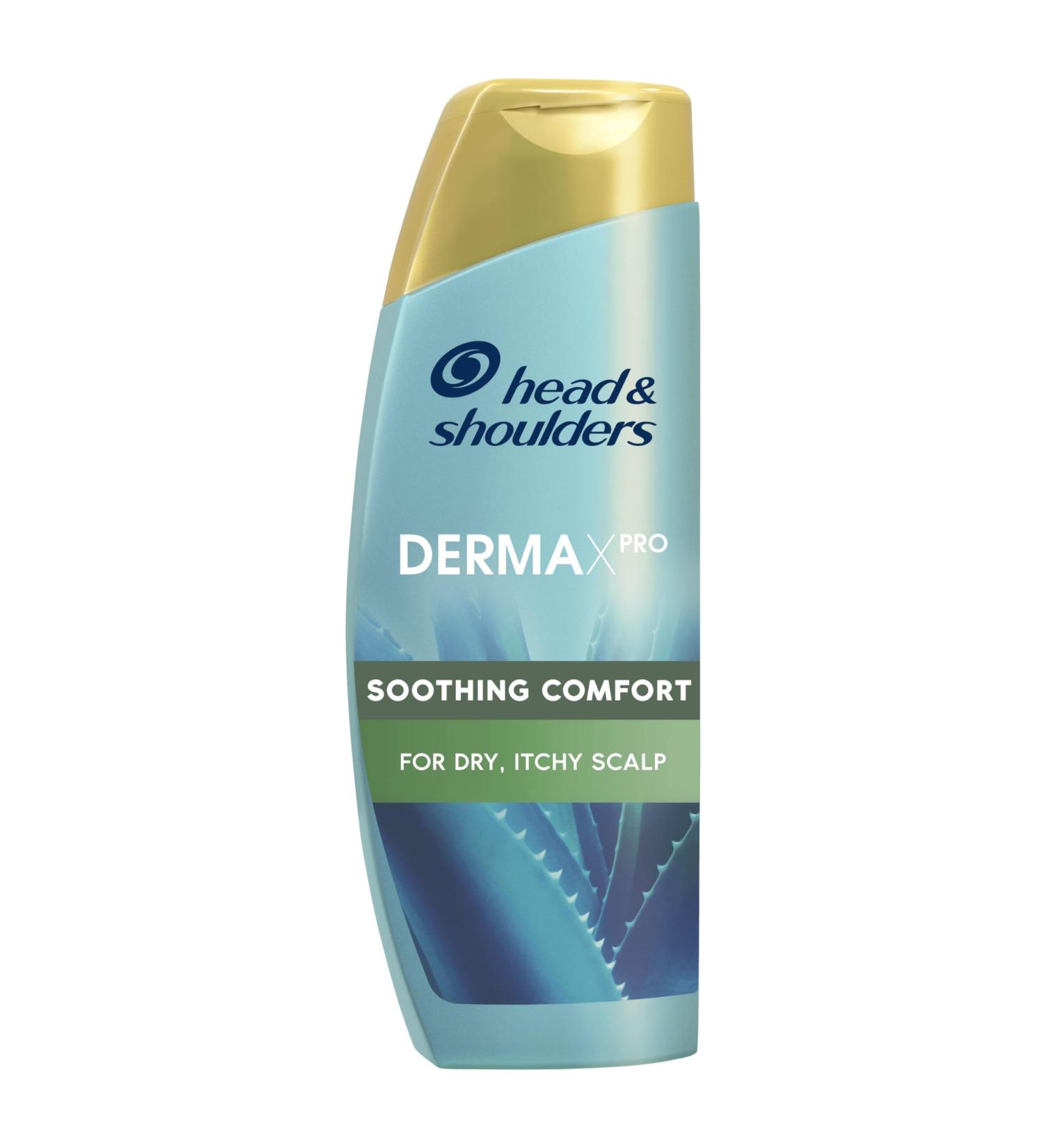 Head & Shoulders DERMAXPRO Soothing Anti Dandruff Shampoo with Aloe Vera 300ml - Clinically Proven for Dry & Itchy Scalp - Buy Online on SooperMarket.com