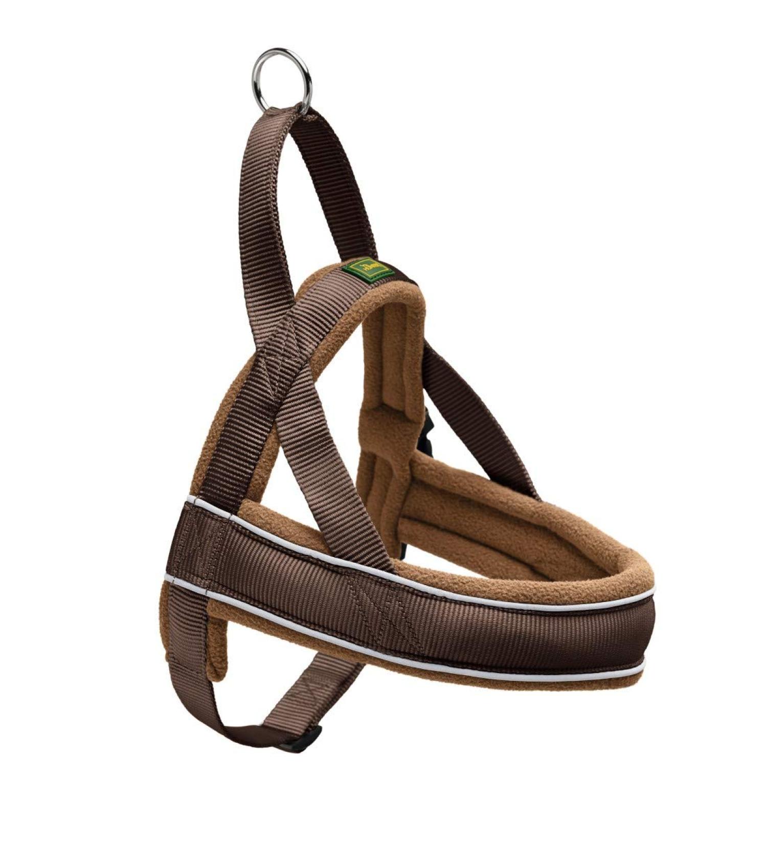 HUNTER RACING Norwegian harness XL brown/cognac XL brown/cognac