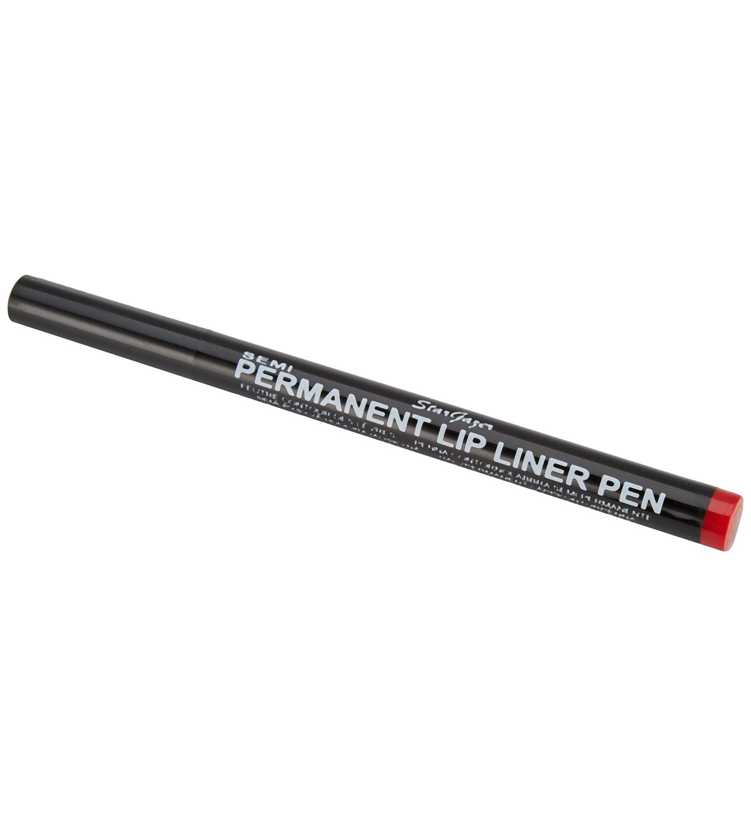 Stargazer Vegan Waterproof Semi-Permanent Lip Liner #5 - 24-Hour Lip Coverage - Fine Tip Applicator - 1 ml - Buy Online on SooperMarket.com