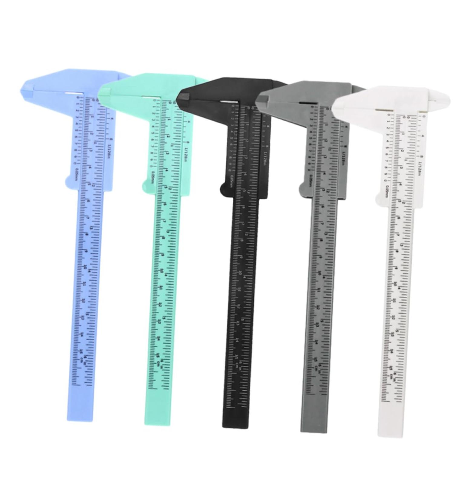 WOFASHPURET Microblading Ruler 5pcs Eyebrow Measuring Ruler Eyebrow Tools Makeup Tools Measuring Tool Wen Wan Eyebrow Card Student - Buy Online on SooperMarket.com
