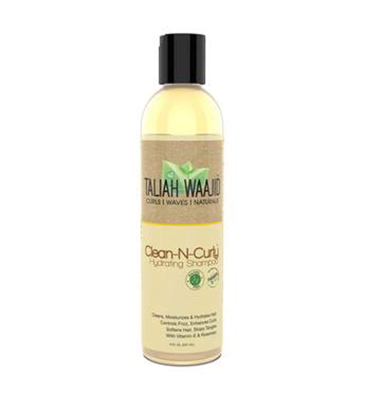 TALIAH WAAJID Curls  Waves and Naturals Clean-N-Curly Hydrating Shampoo - This hydrating shampoo is designed to gently cleanse  replenish moisture to dry hair and scalp 8oz