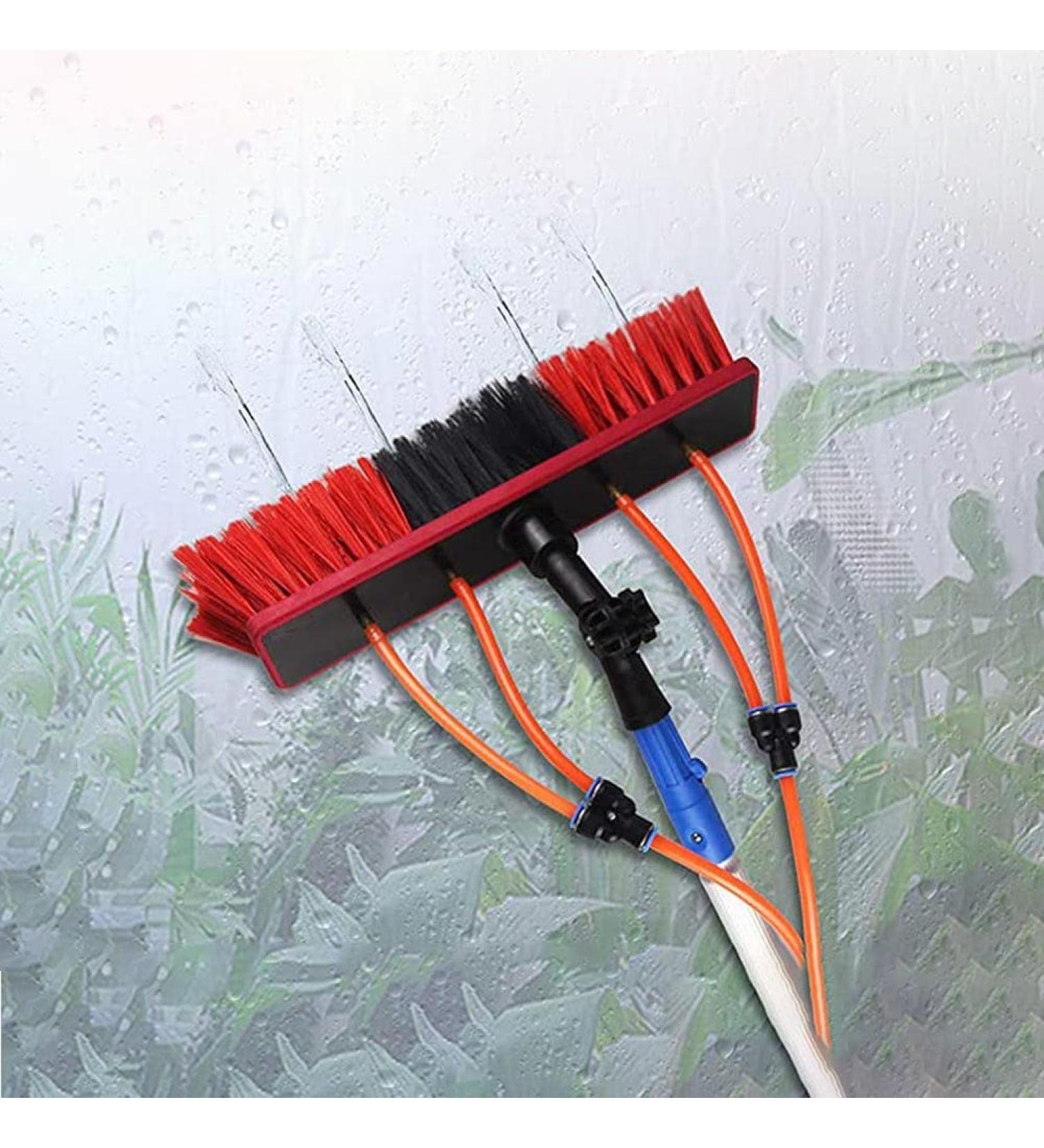 Window clean Dekton 3 12m Rod Washing Set Equipment Telescopic Extension Pole Squeegee Kit Extendable Cleaner Conservatory Washing Equipment Cleaning Conservatory Roof/Window Clean 55cm Brush Head 6M/21FT - Buy Online on SooperMarket.com