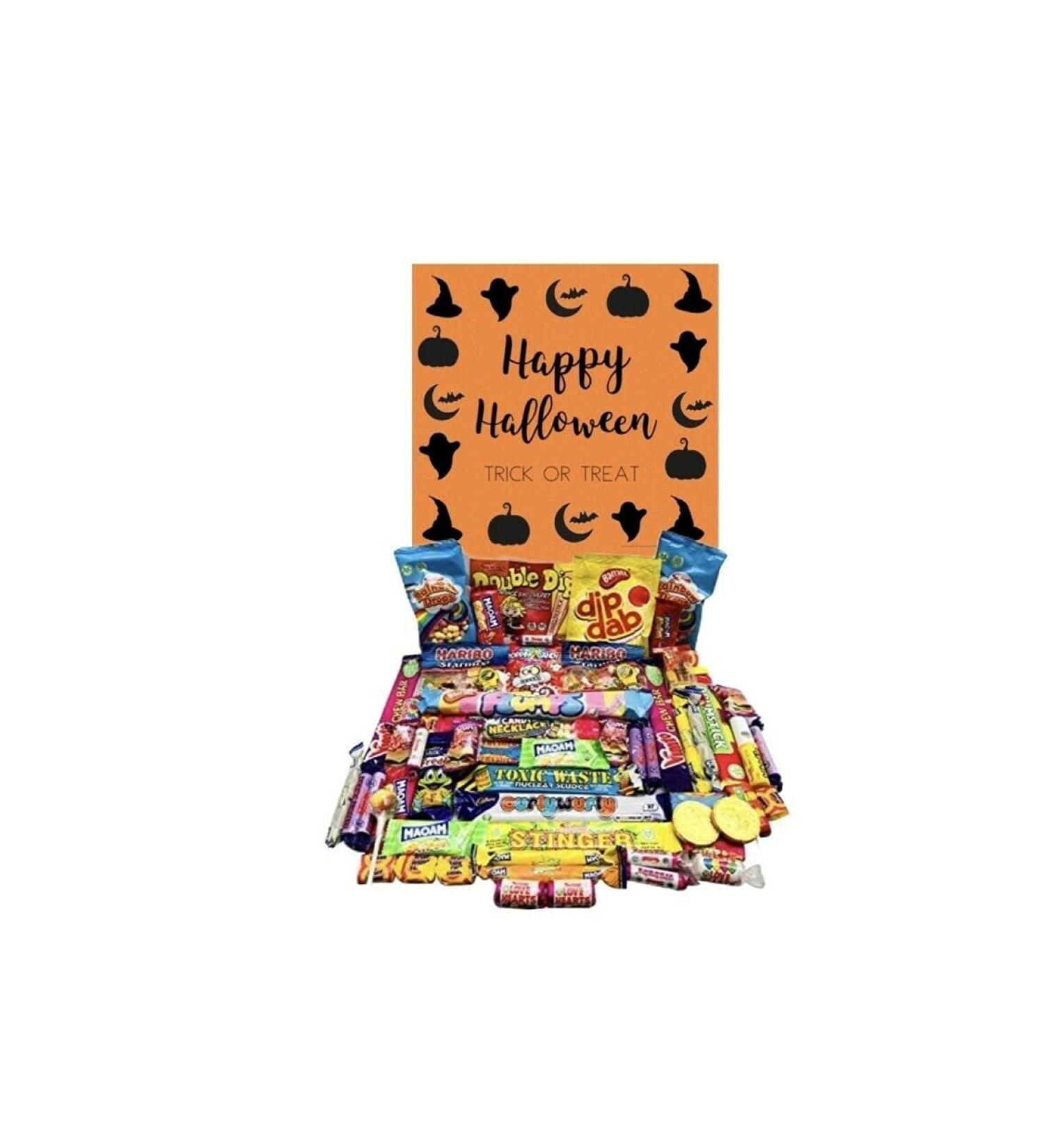 Halloween Pick N Mix Ultimate Retro Sweet Box Candy Hamper - Buy Online on SooperMarket.com
