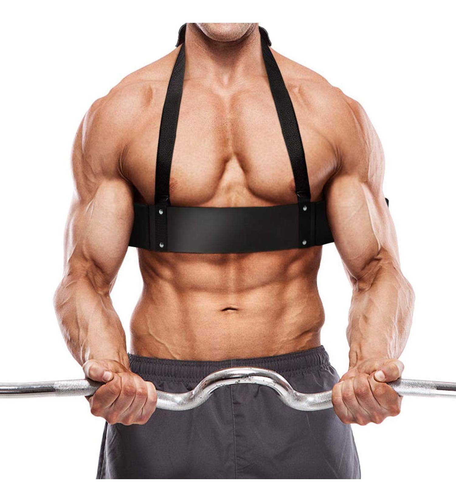 EJOOUS Fitting Arm Curl Blaster | Biceps Support for Weightlifting & Bodybuilding - Enhance Your Dumbbell & Barbell Workouts - Buy Online on SooperMarket.com