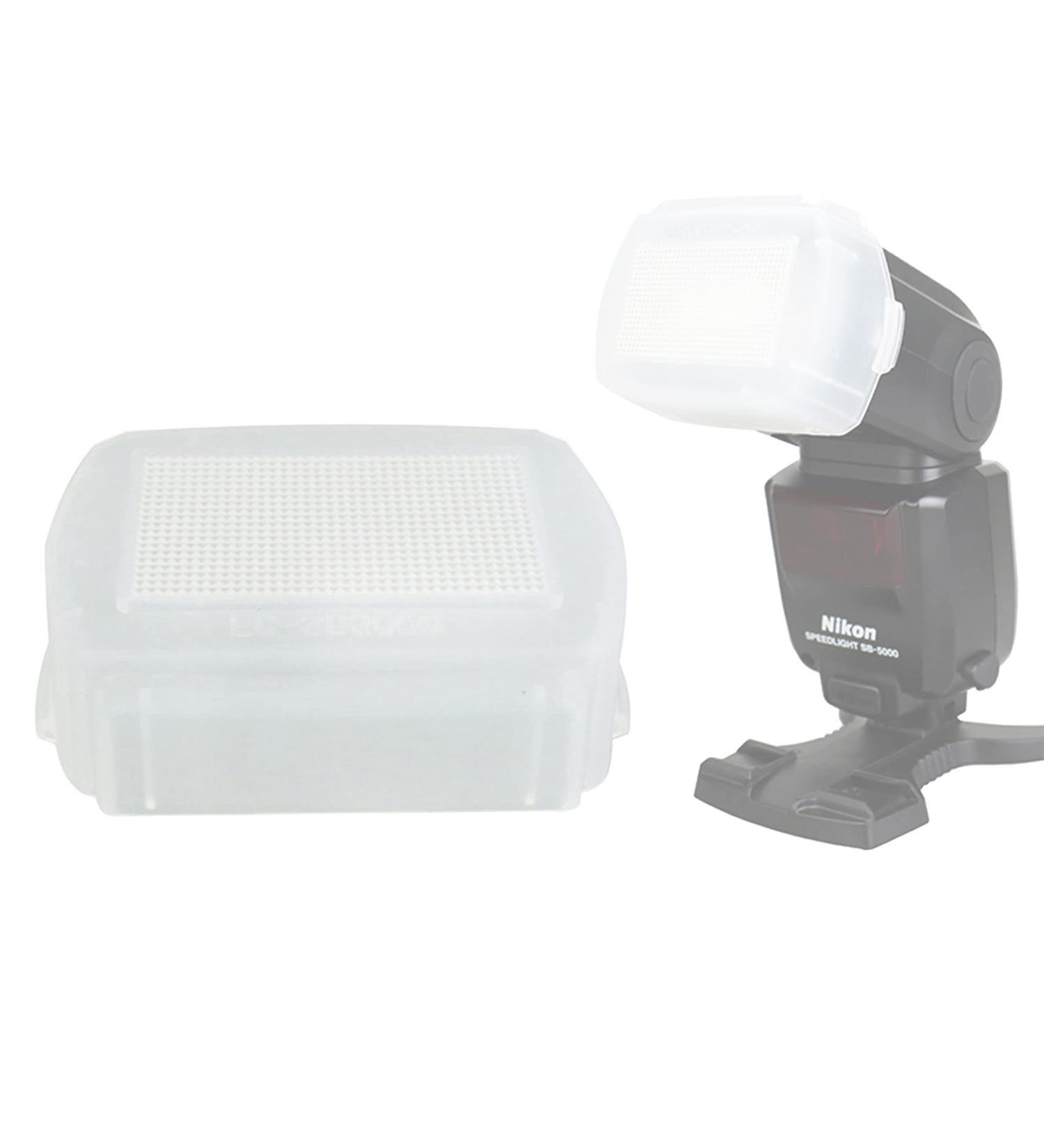 JJC Professional Flash Diffuser for Nikon SB-5000 - Softbox Replacement for SW-15H Dome - Buy Online on SooperMarket.com