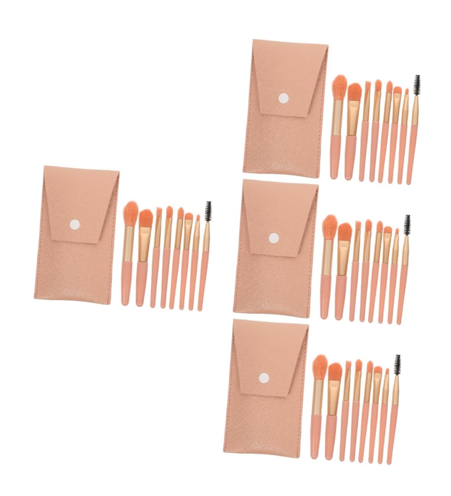 Buy Balacoo 4 Sets Travel Makeup Beauty Kit | Professional Makeup Brush Set for Ladies | Portable Fiber Wool Cosmetics - Perfect for International Shipping - Buy Online on SooperMarket.com