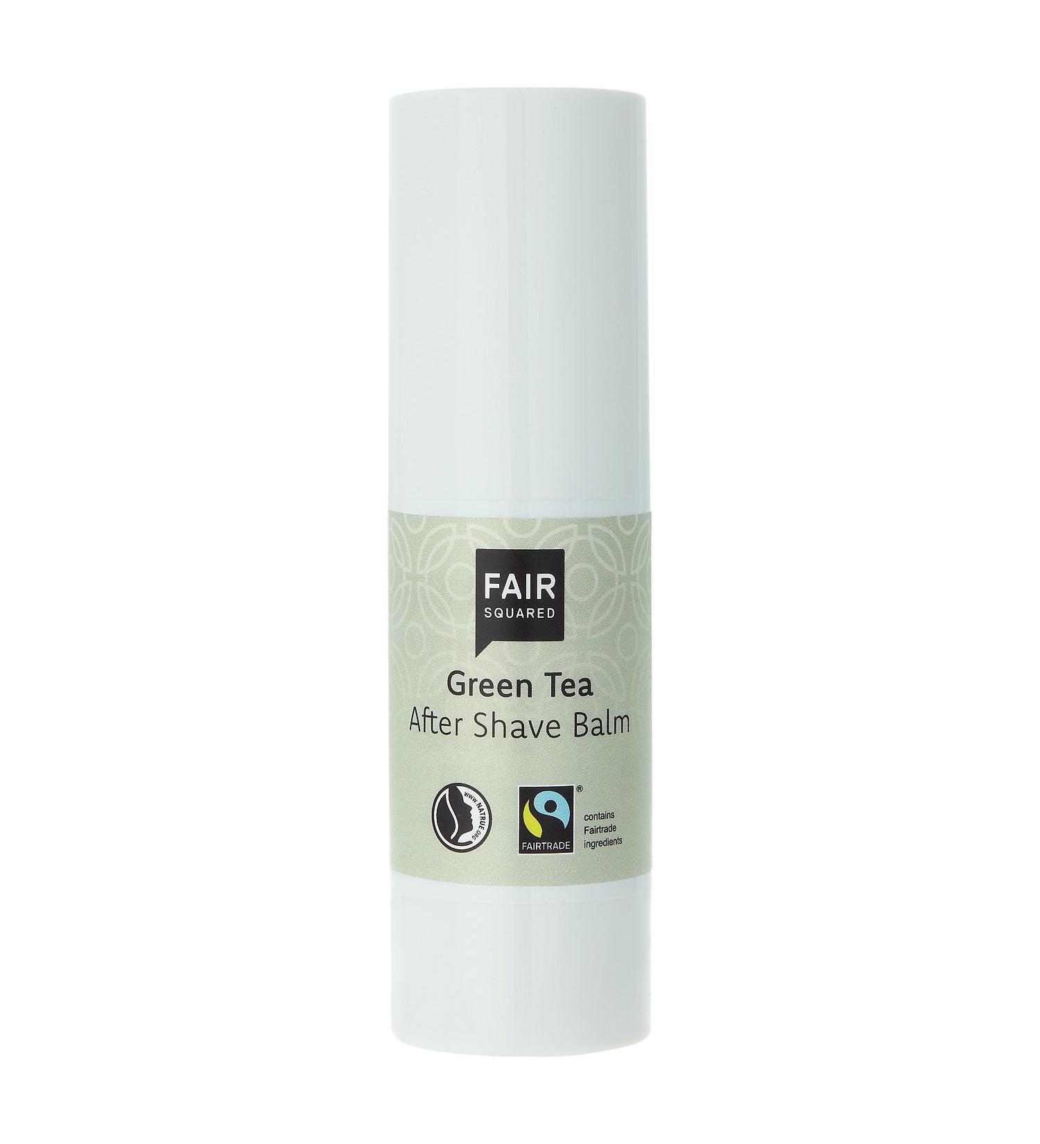 Fair Squared After Shave Balm for Men - Green Tea 30ml | Soothing & Natural Skin Care | International Shipping Available - Buy Online on SooperMarket.com