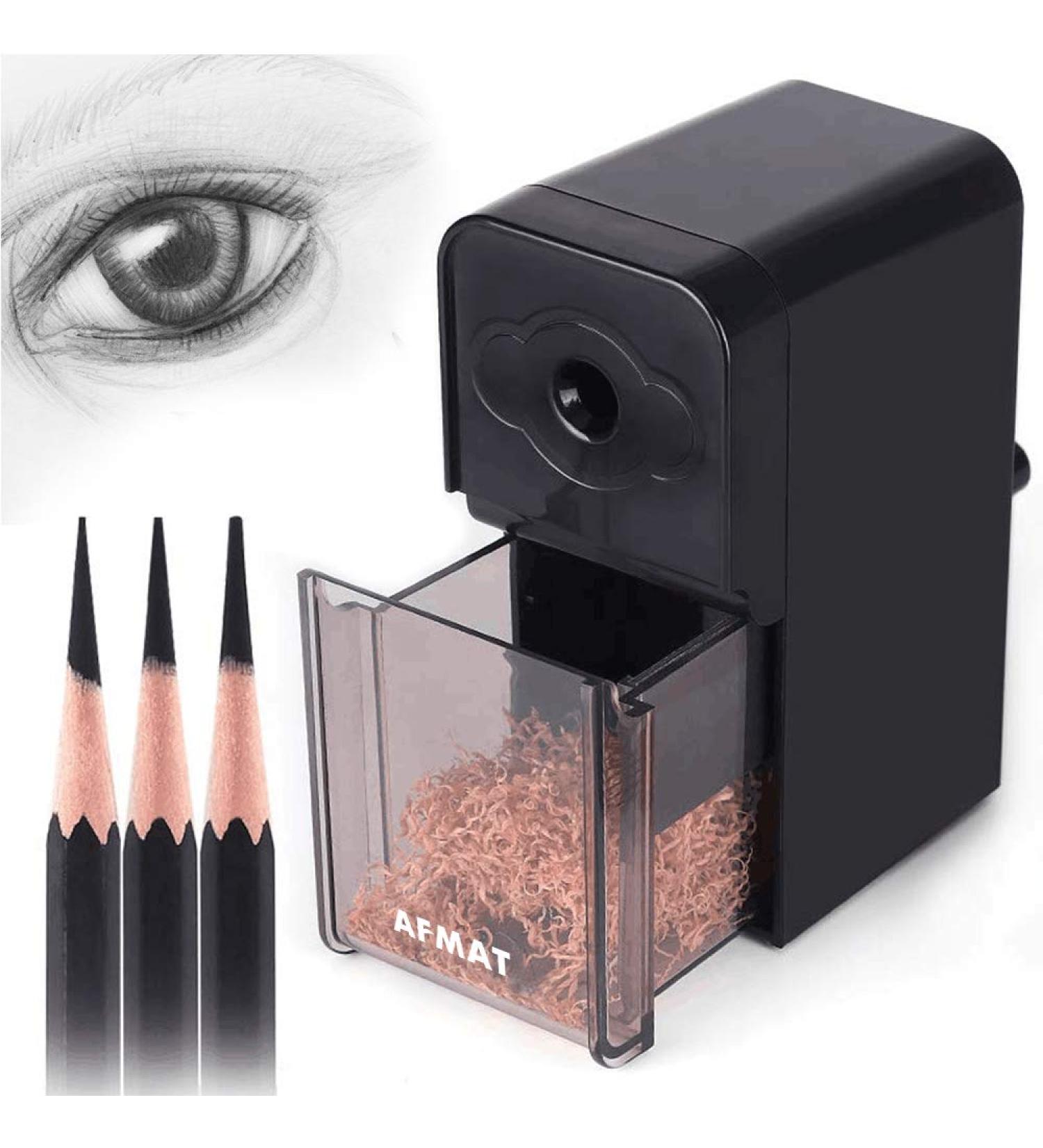 AFMAT Long Point Pencil Sharpener  Art Pencil Sharpeners  Charcoal Pencil Sharpener for Artists  Drawing Pencil Sharpener Manual for Art Pencils/Drawing/Sketching Pencils( 6-8.2mm)  Adjustable Points Manual Pencil Sharpe... - Buy Online on SooperMarket.com