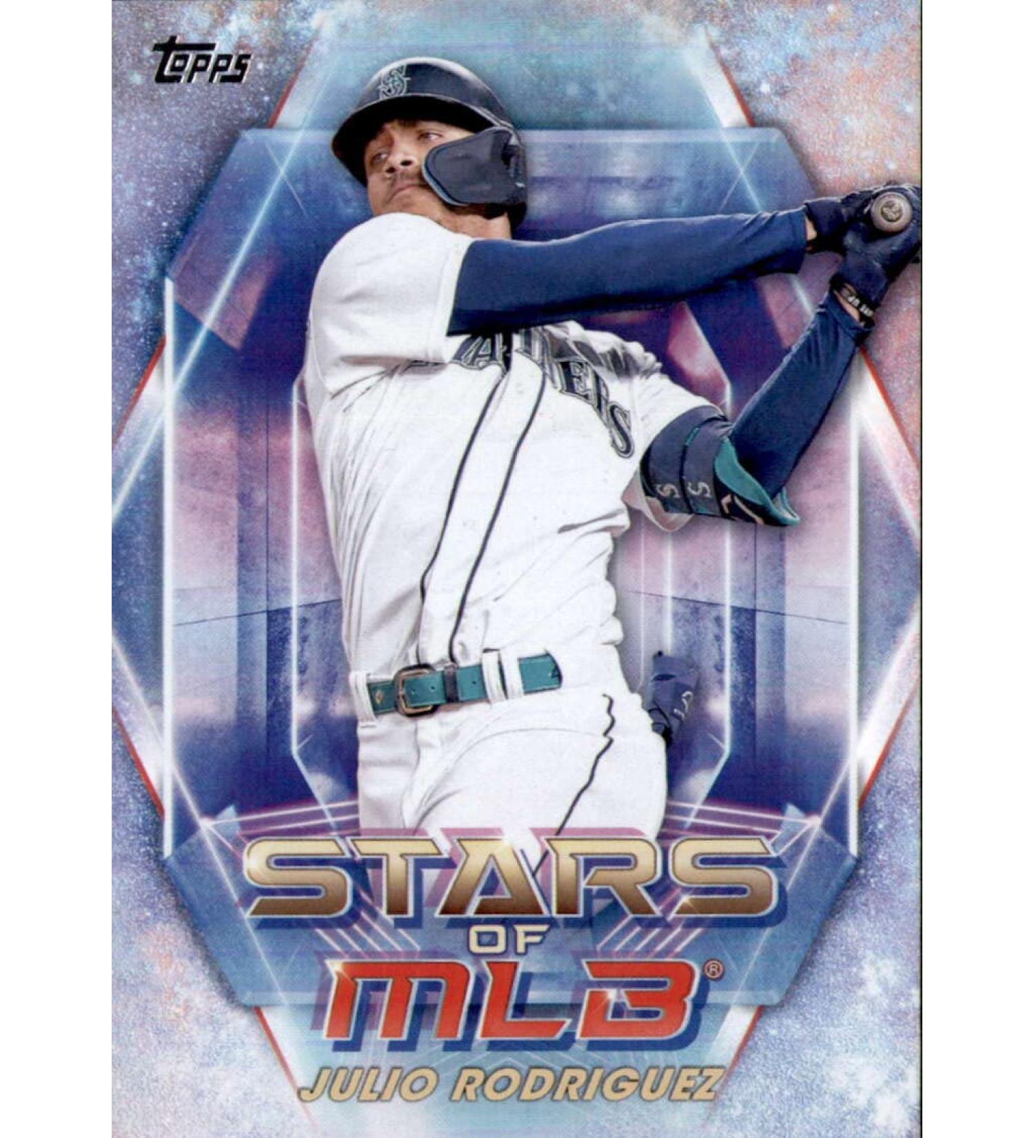 2023 Topps Stars of the MLB #SMLB-16 Julio Rodriguez Seattle Mariners Baseball Trading Card