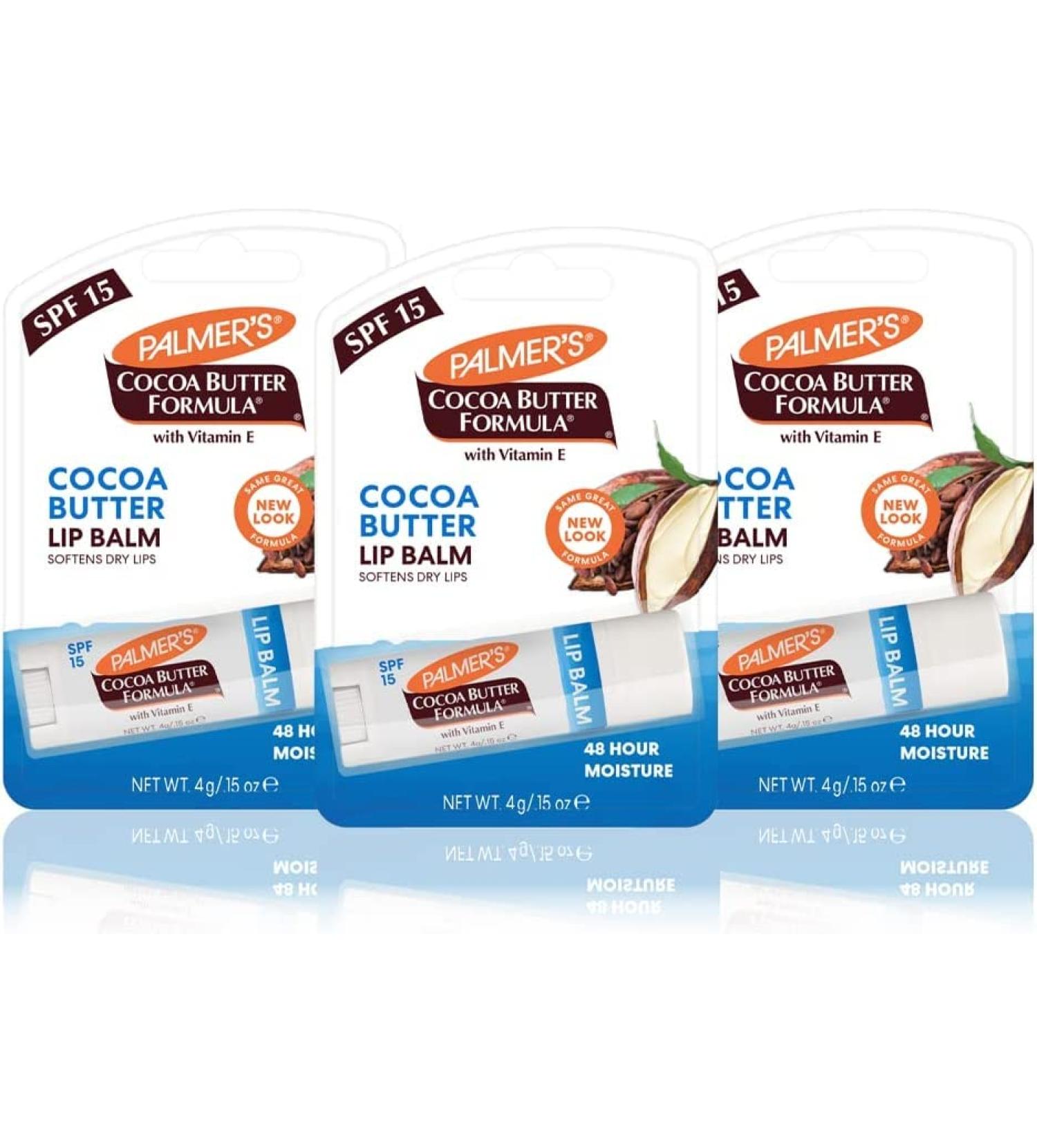 Palmer's Cocoa Butter Formula Lip Balm (3 Pack) Butter Pack of 3