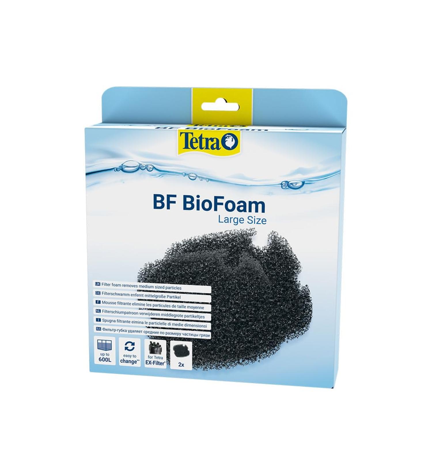 Tetra BF BioFoam Large - Biological filter sponge for the Tetra Aquarium external filters EX 1200 Plus and 1500 Plus